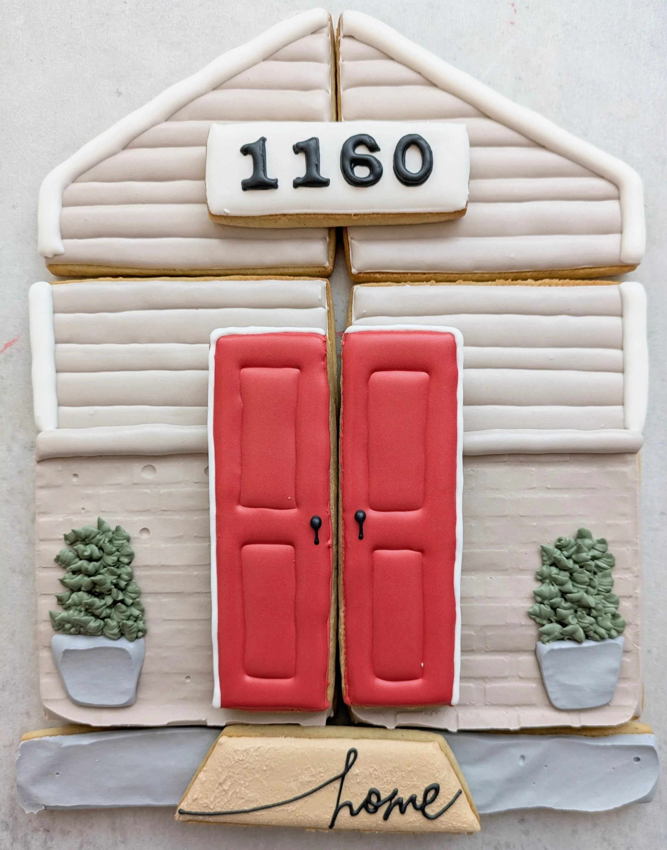 Housewarming Decorated Cookie Puzzle