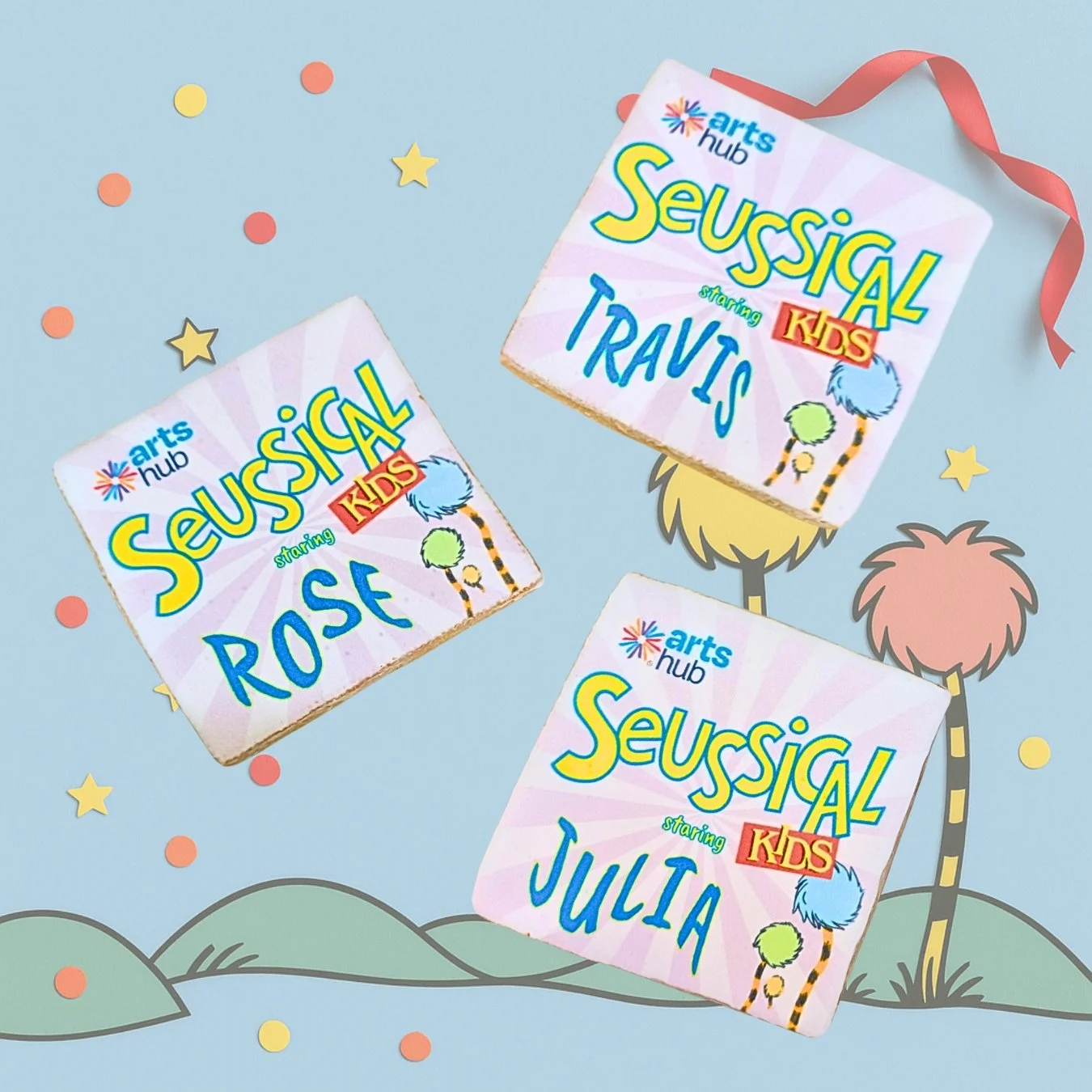 Seussical Custom Cookie