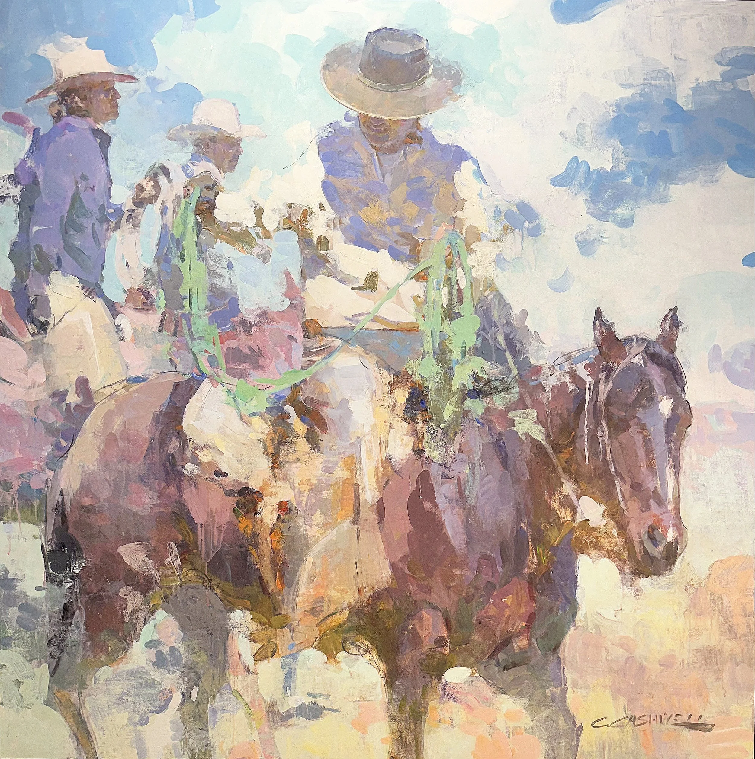 Ready For Work
48 x 48 - $19,500