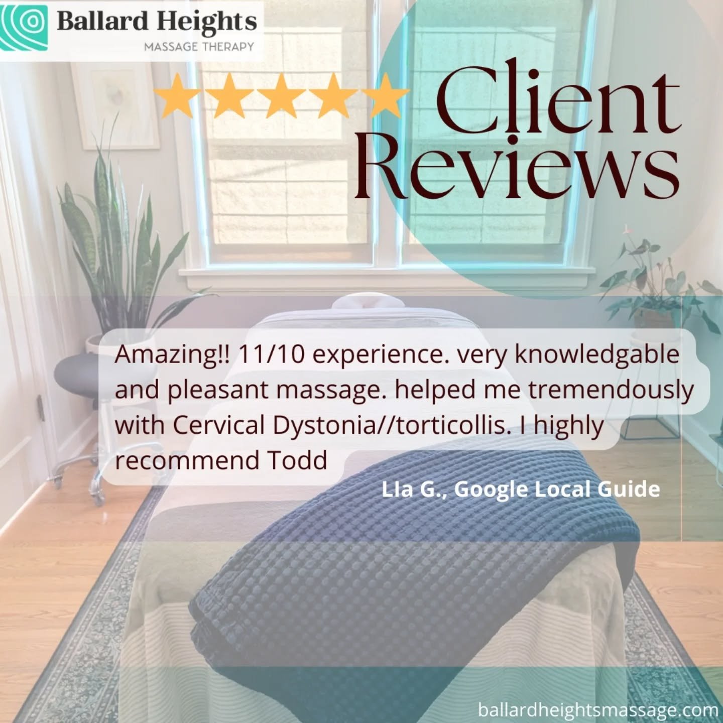 So proud of my ⭐⭐⭐⭐⭐ reviews on Google Maps! Thank you to my awesome local clients 😍💆
.
.
.
.
.
.
.
.
.
.
.
.
#Ballard #seattlemassage #relaxation #whittierheights #phinneyridge #massagetherapy