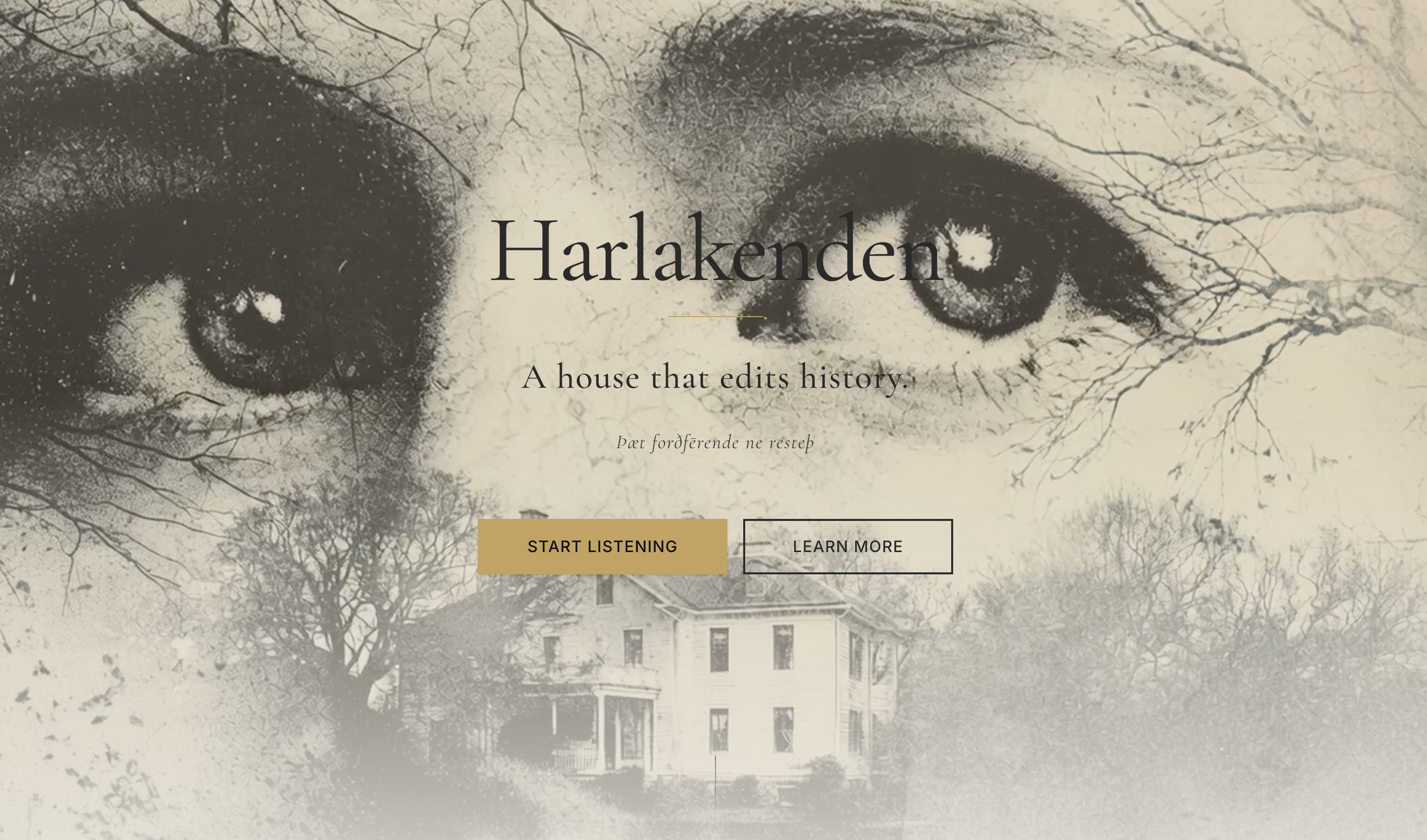 Harlakenden: A House That Edits History