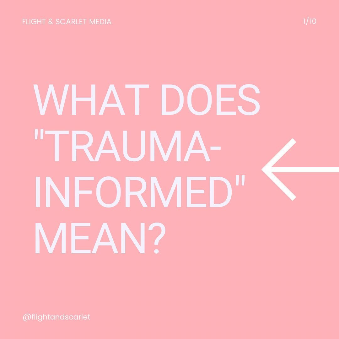 When I say I&rsquo;m a trauma-informed coach, what does that mean?⁣
⁣
Generally, it means I have an awareness of what trauma is, what it can look like, how it might show up in our behaviour, and how common it is.⁣
⁣
In the context of financial coachi