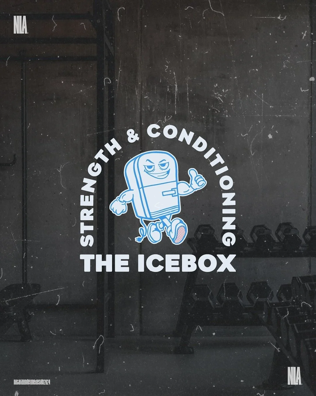 Unveiling a new logo design for The Icebox Strength and Conditioning Gym😮&zwj;💨🥵

This vintage inspired logo was so fun to work on; using a mix of procreate and finalizing in illustrator to make @averypollard13 vision come to life.