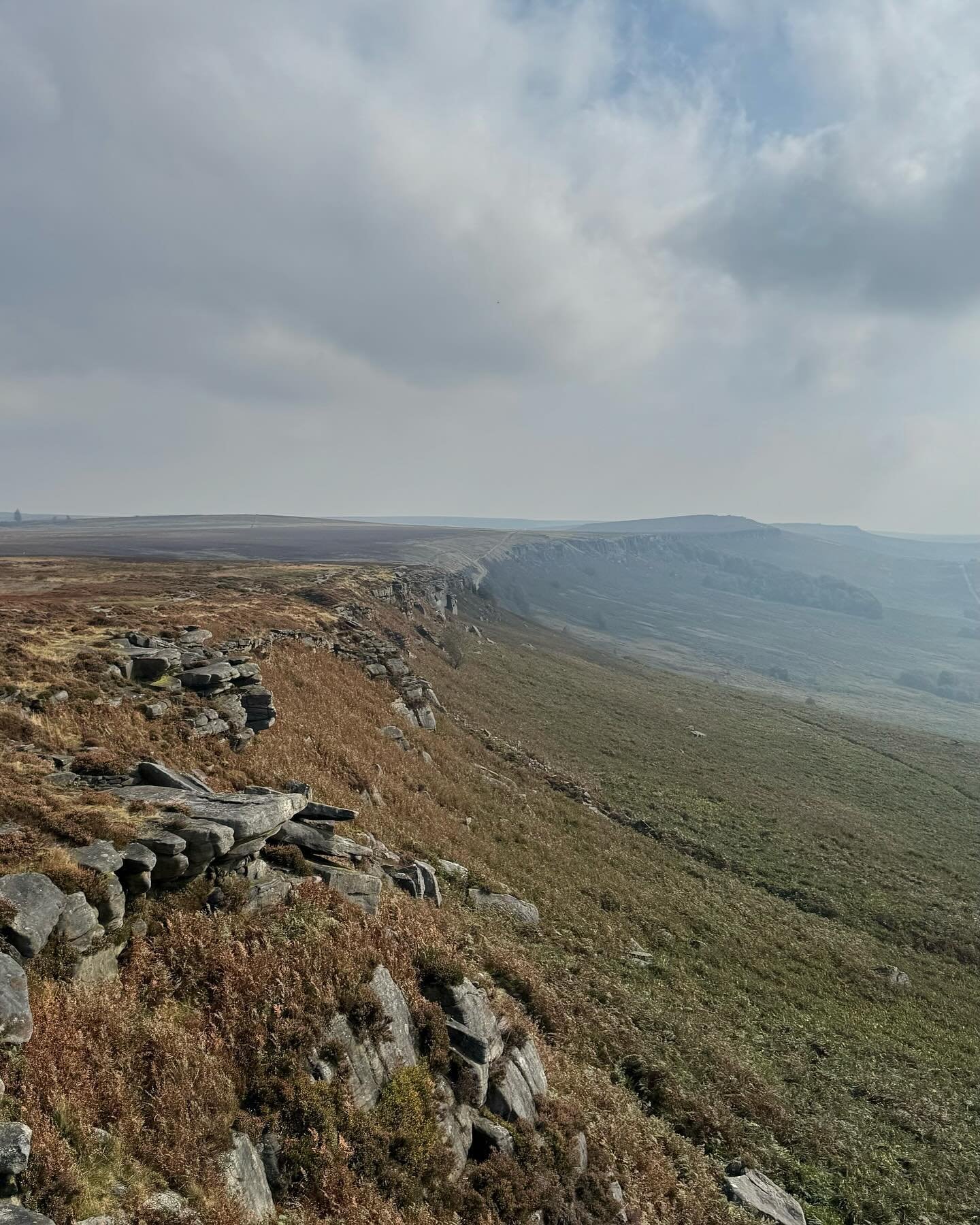 Nice to be back out on Stanage