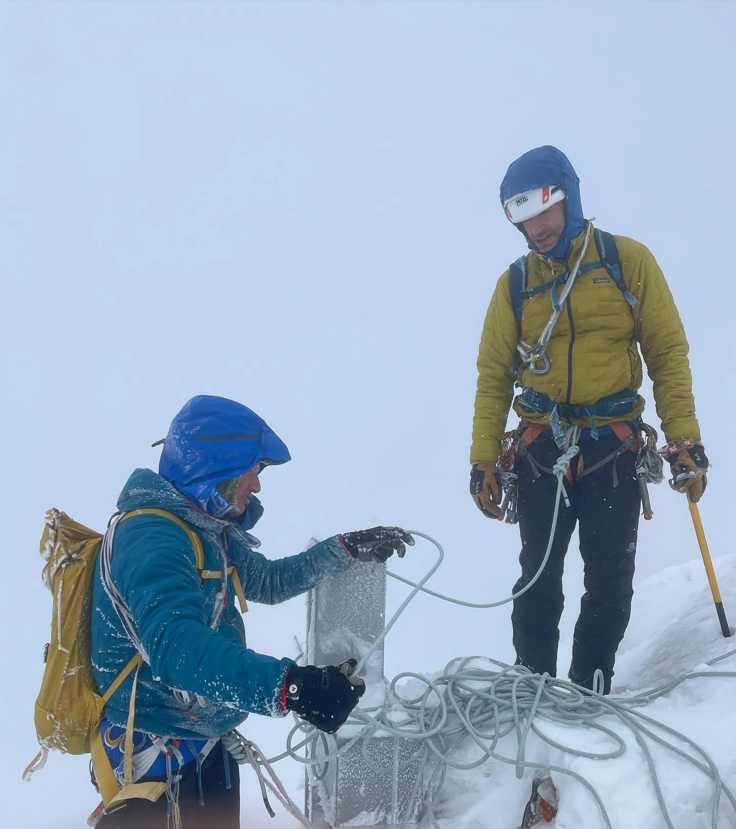 This week we spent five amazing days in the Bernese Oberland. We conquered two incredible 4000-meter peaks: Finsteraarhorn (4,274 m) and Grosses Gr&uuml;nhorn (4,043 m). The weather was a tale of two summits: Finsteraarhorn greeted us with high winds