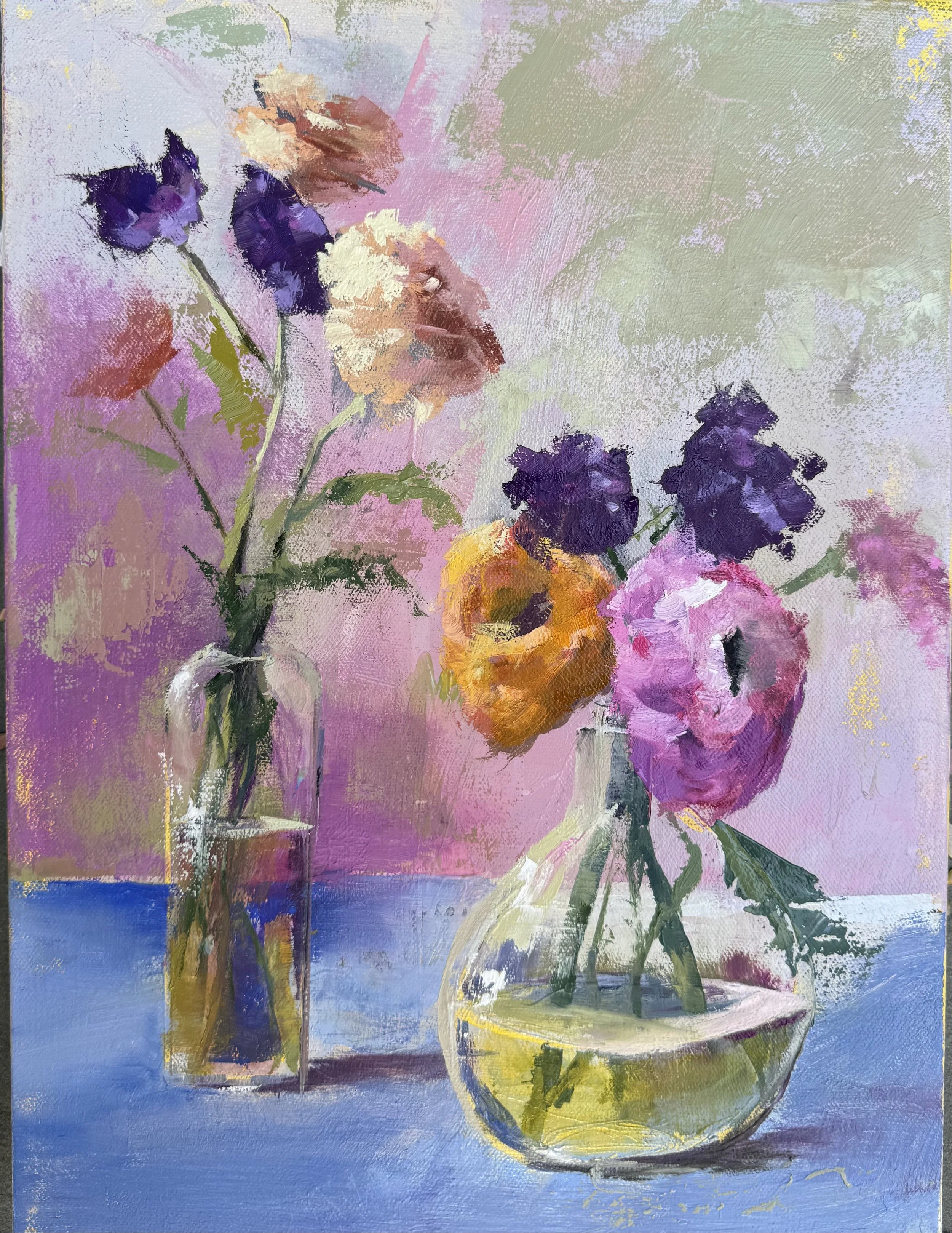 Vessels of Spring
Oil on Canvas, 16x12
(Available, $500)
