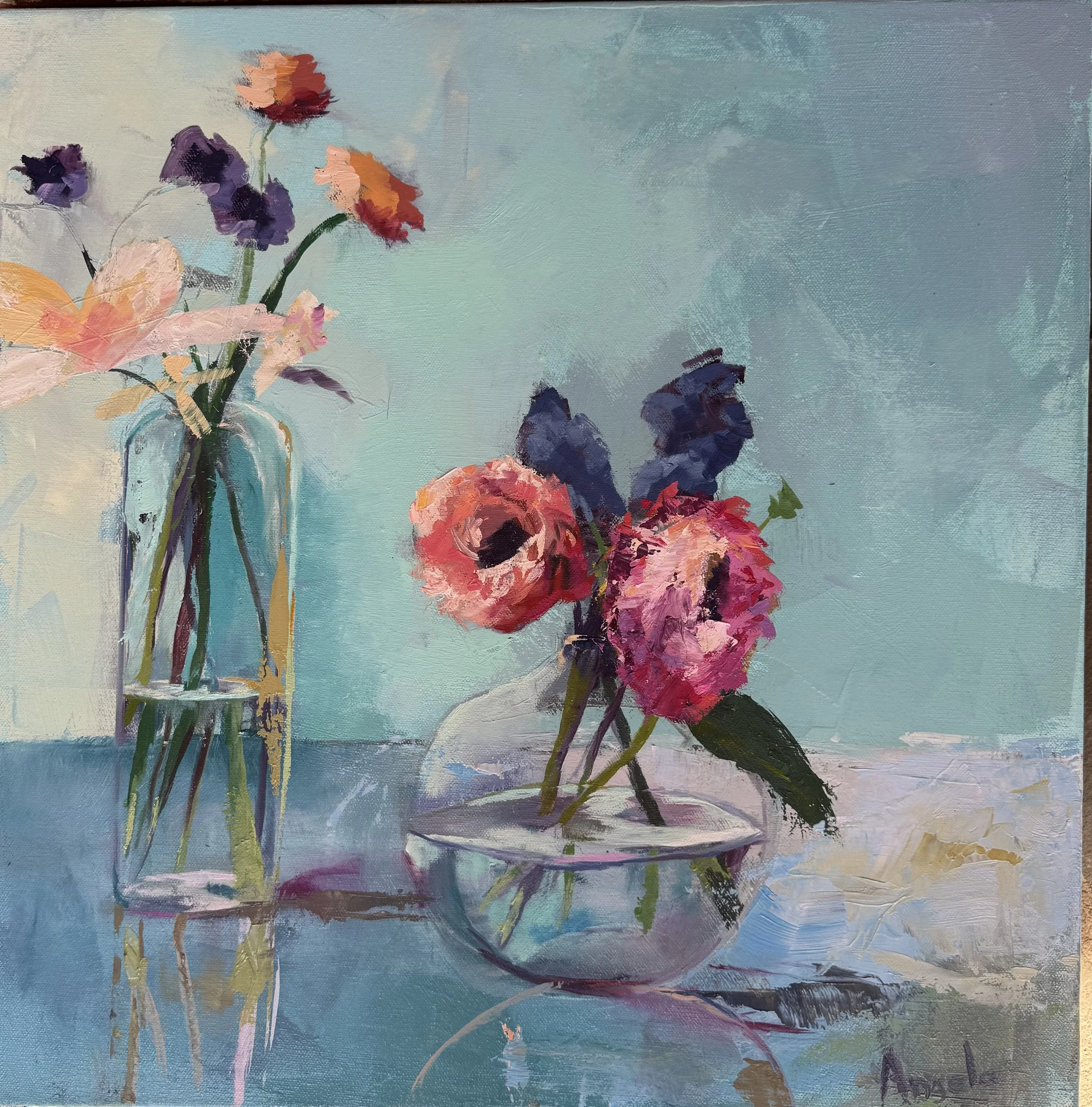 A Moment in Glass
Oil on Canvas
20 x 20
(Available $650)