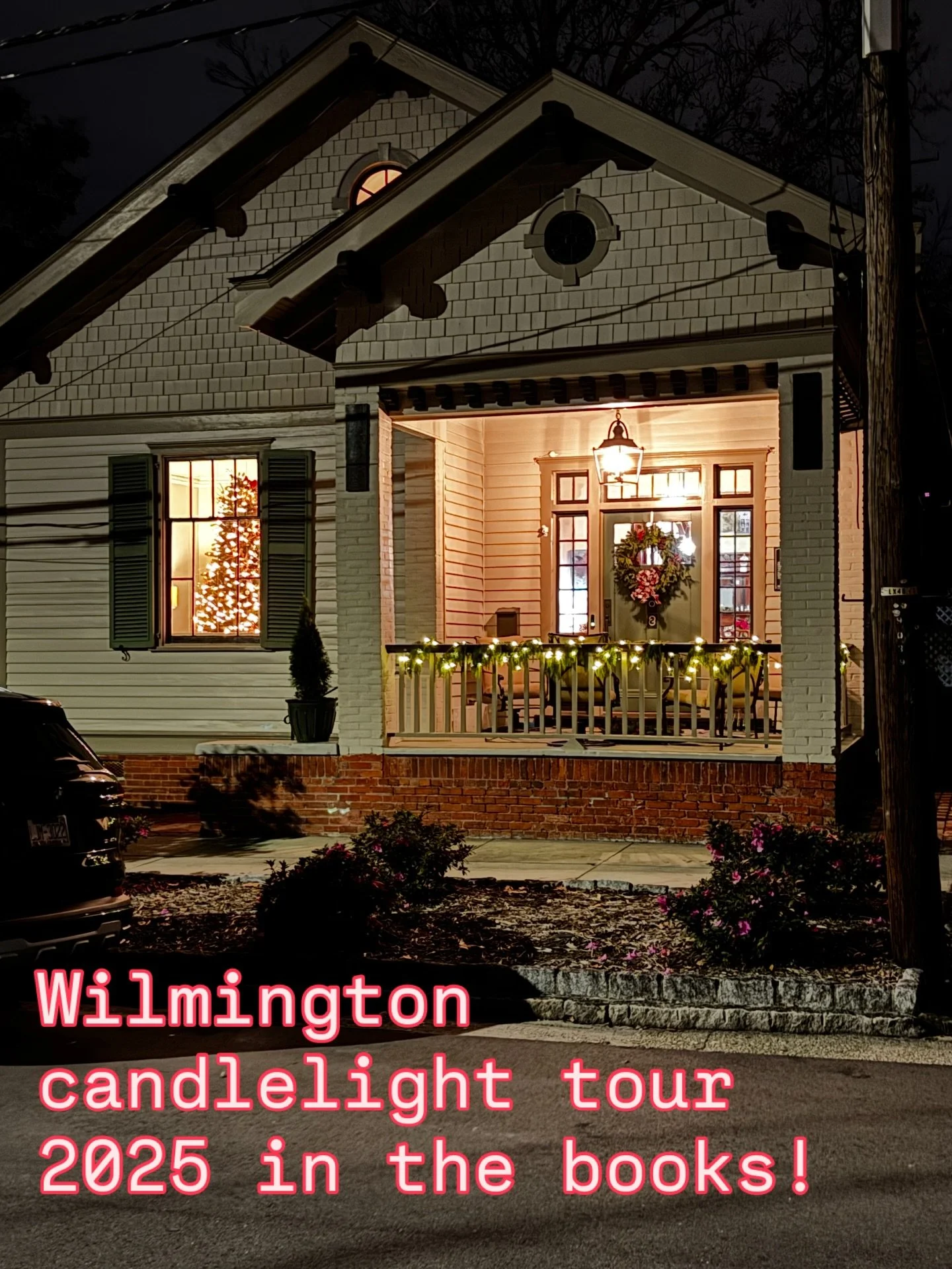 Thrilled to have our historic home included in the tour this year! #wilmingtonnc