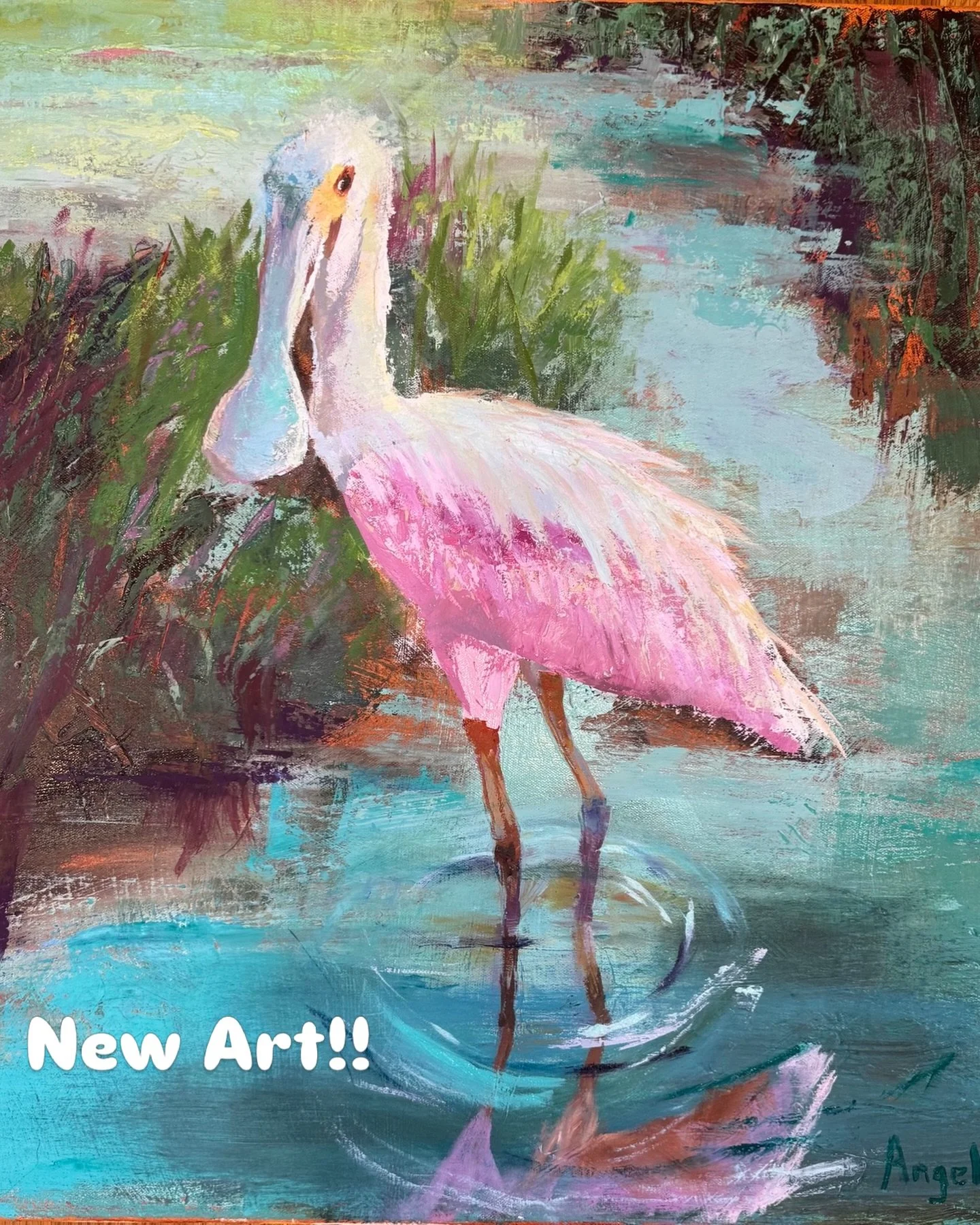 "What's Up?" Oil on Canvas 24x24 $875