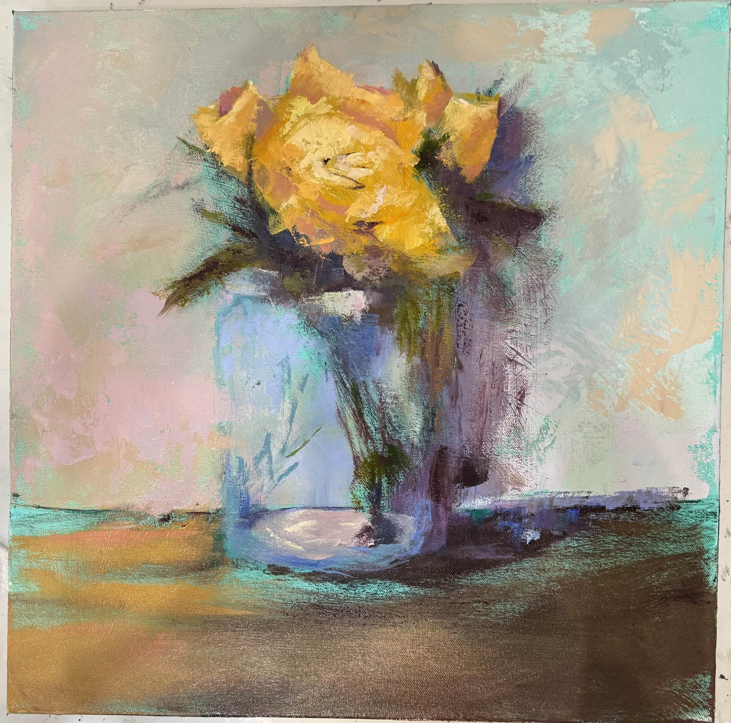 Hazy Flower
Oil on Canvas
20x20 (Available, $600)