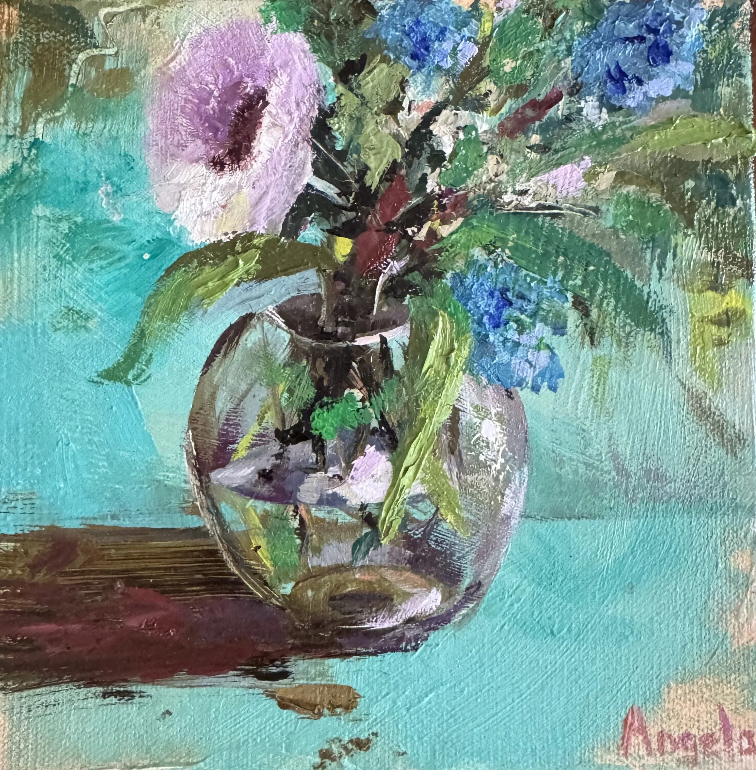 Turquoise Reverie
8x8
(Available, $150)