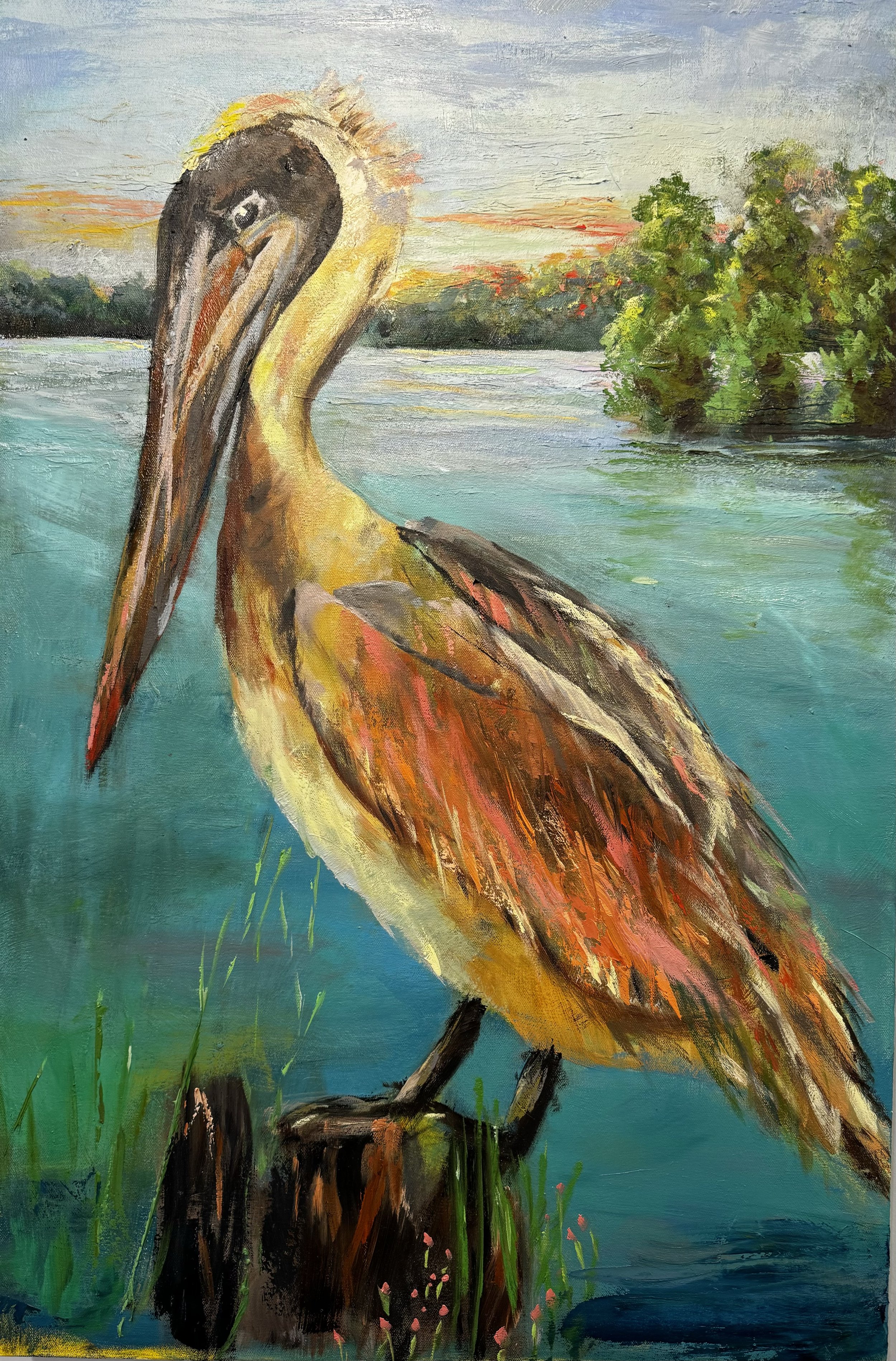 Maleia Oil on Canvas 40x30
(Available $1300)
