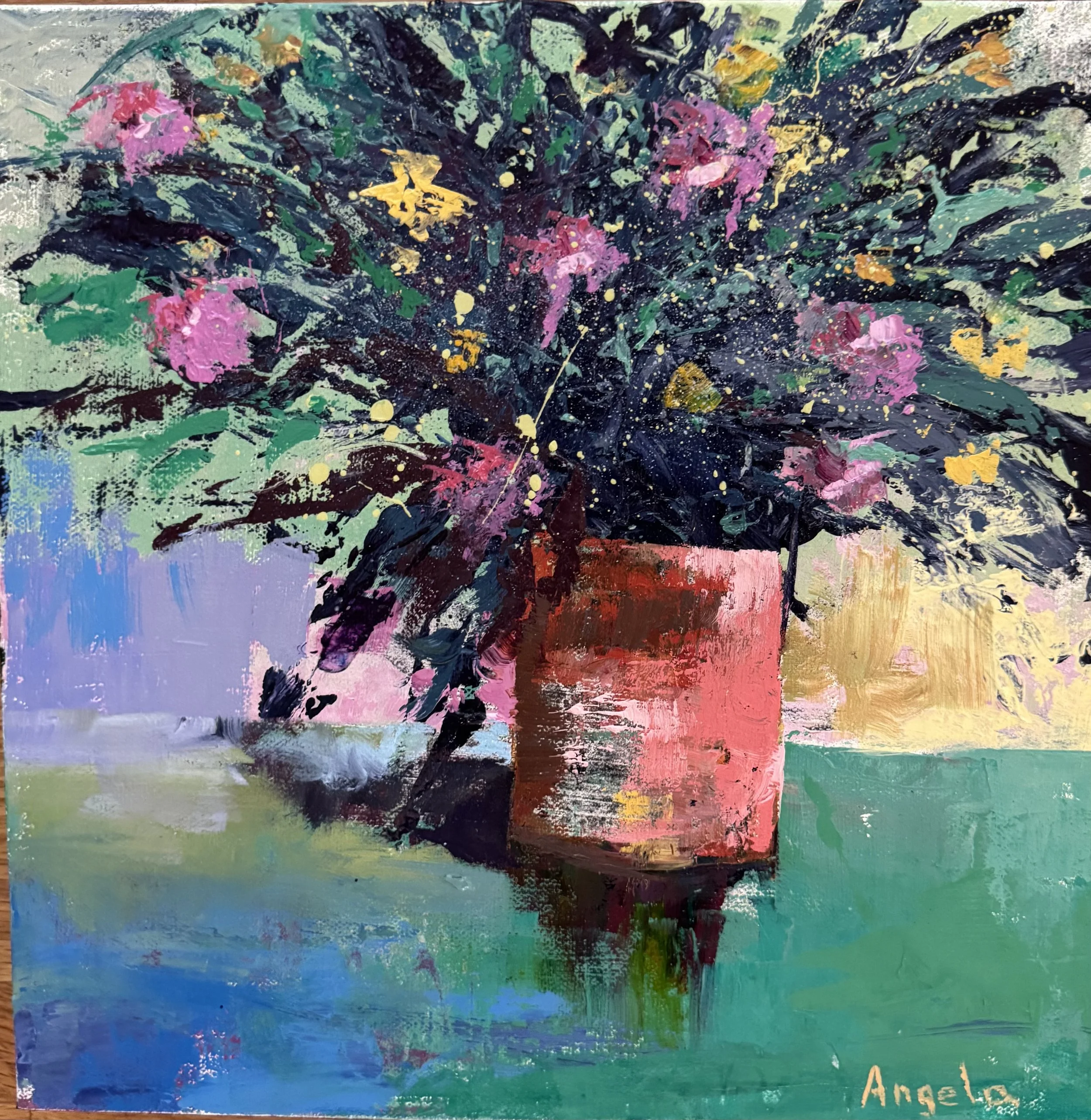 Mimi's Favorite
Oil on Canvas
12x12
(Available, $300)