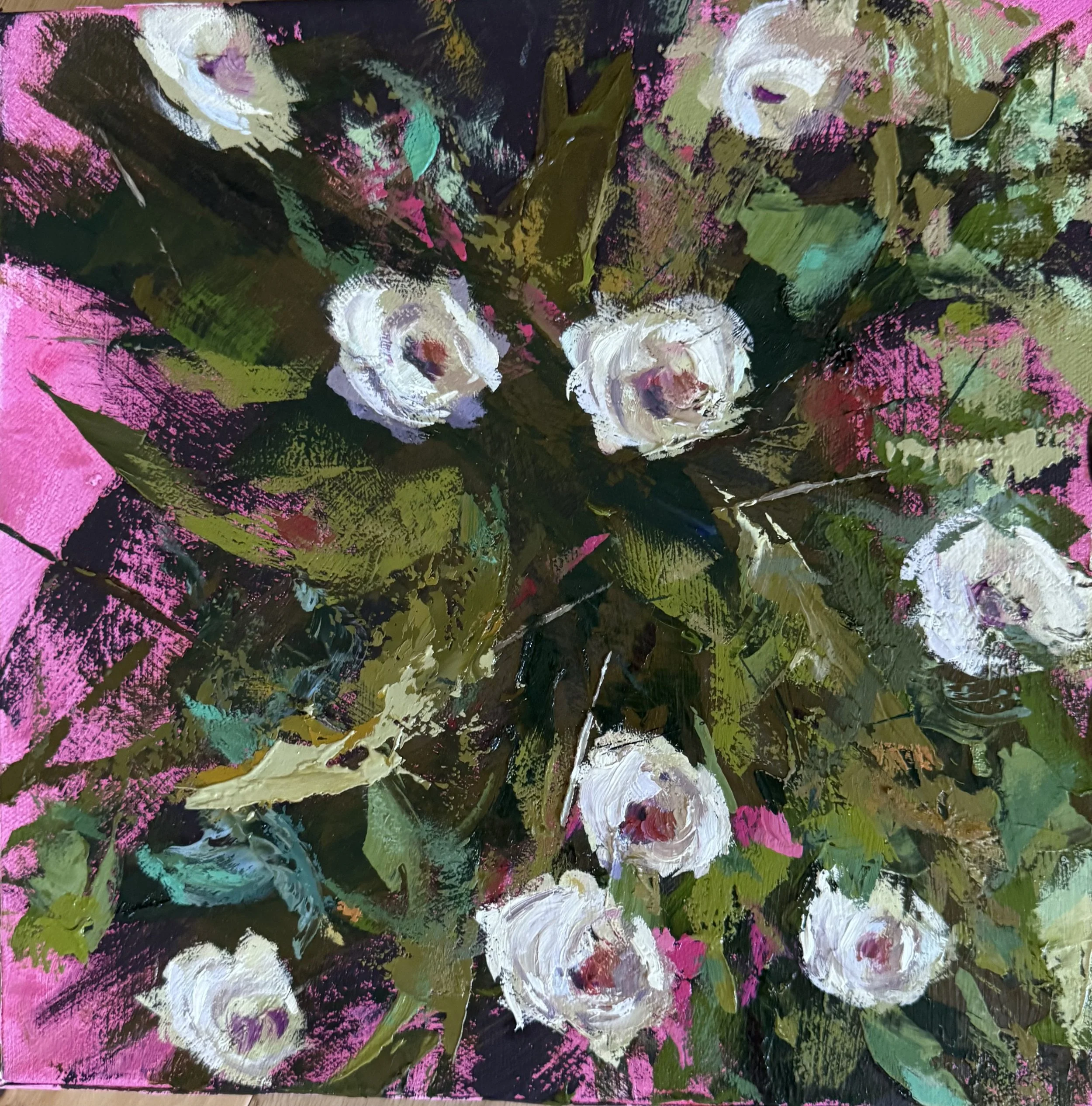 Tumbling Branches
12 x 12 
(Available, $300)