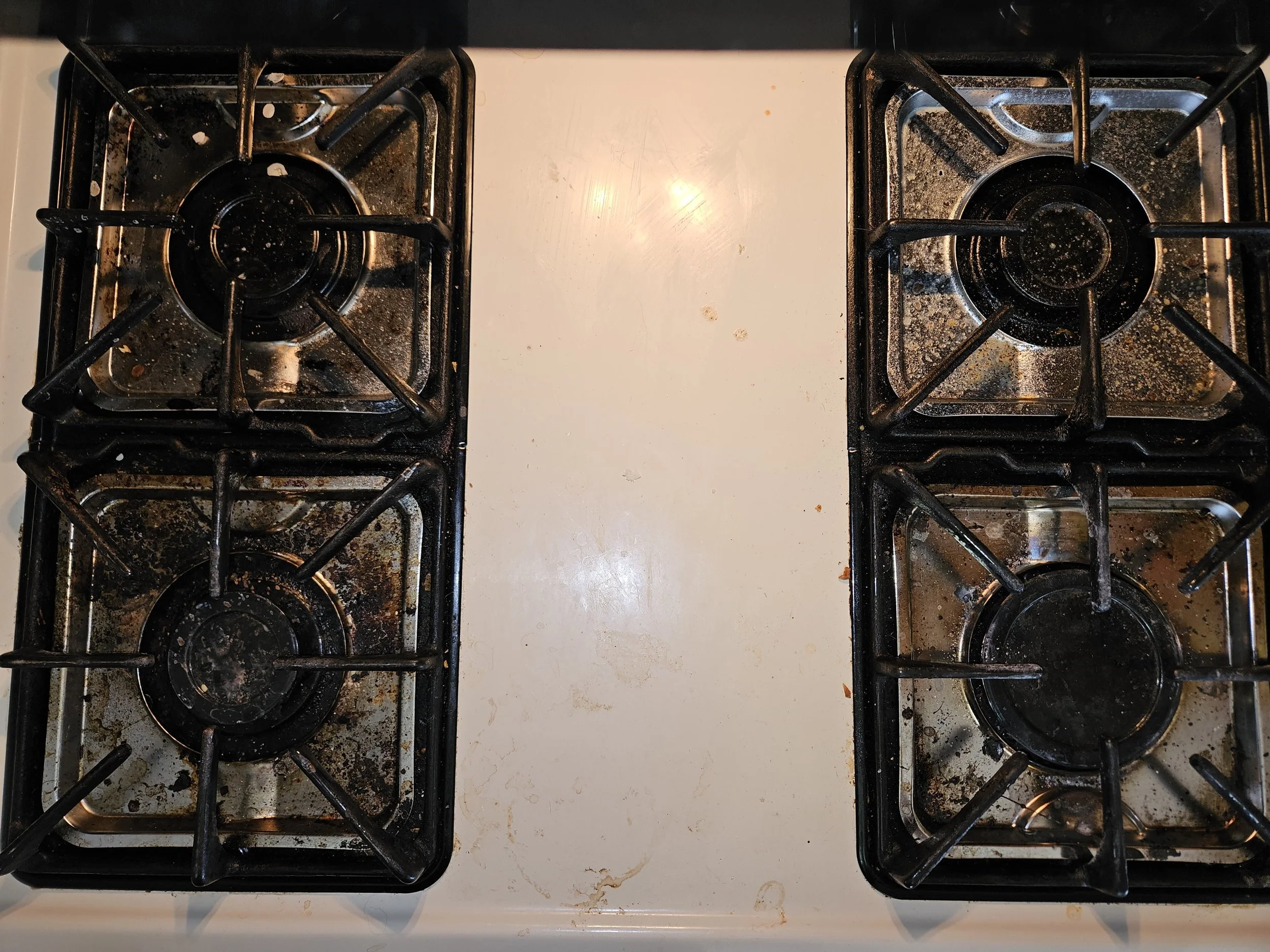 stove cleaning