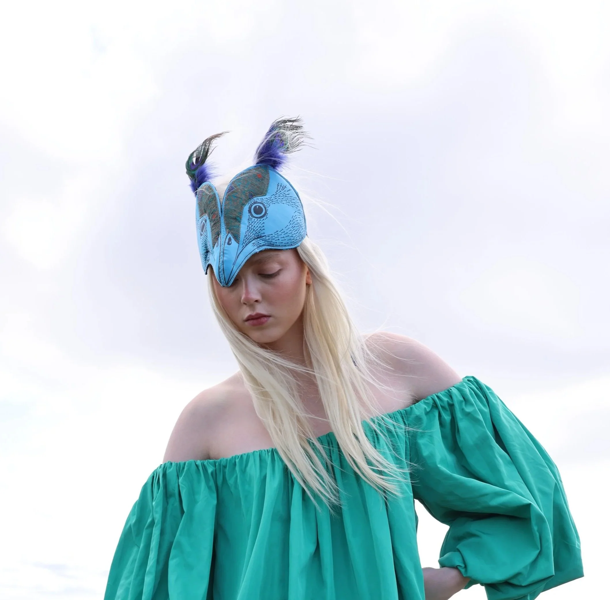 Sari Peacock Headdress