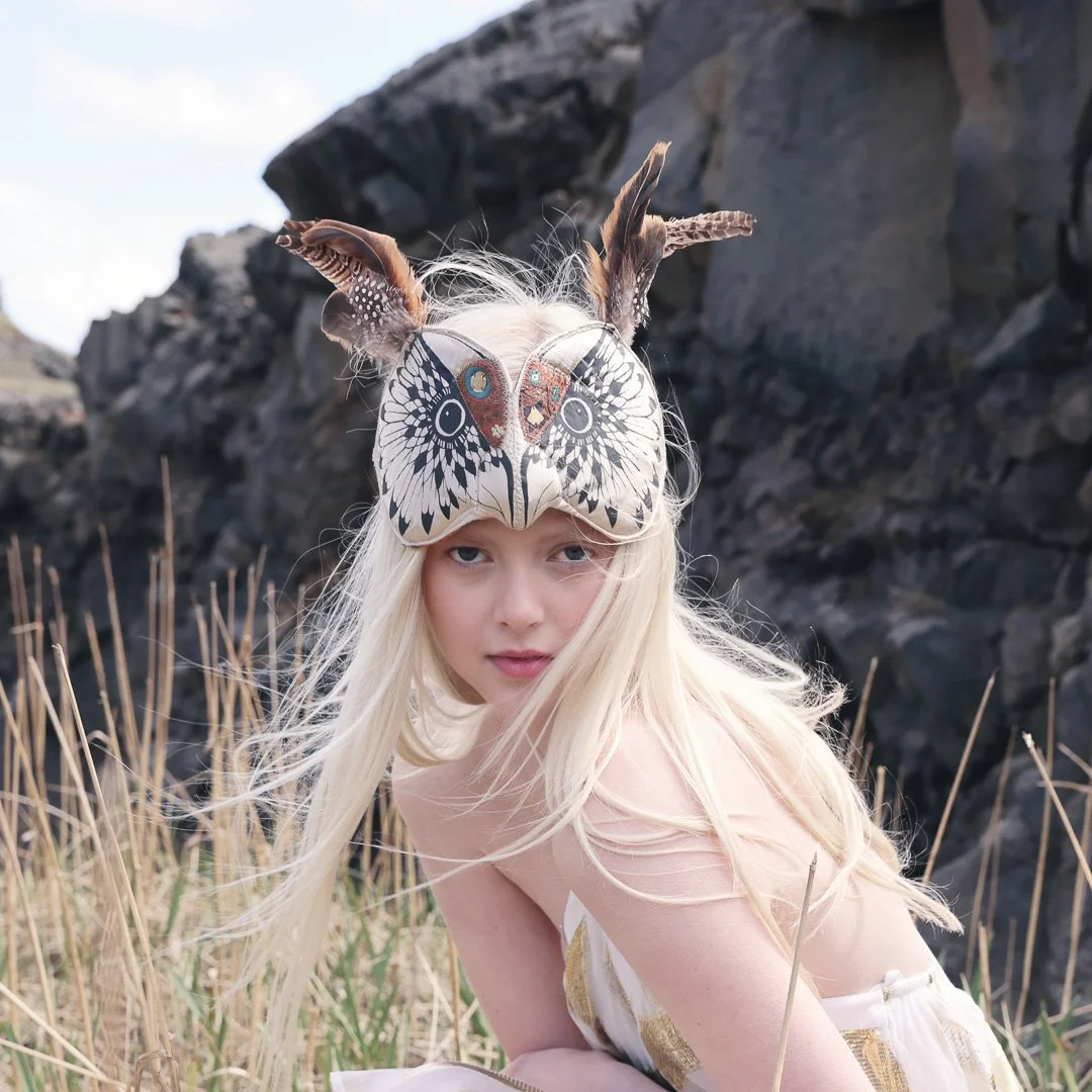 Intuition Gold Owl Headdress
