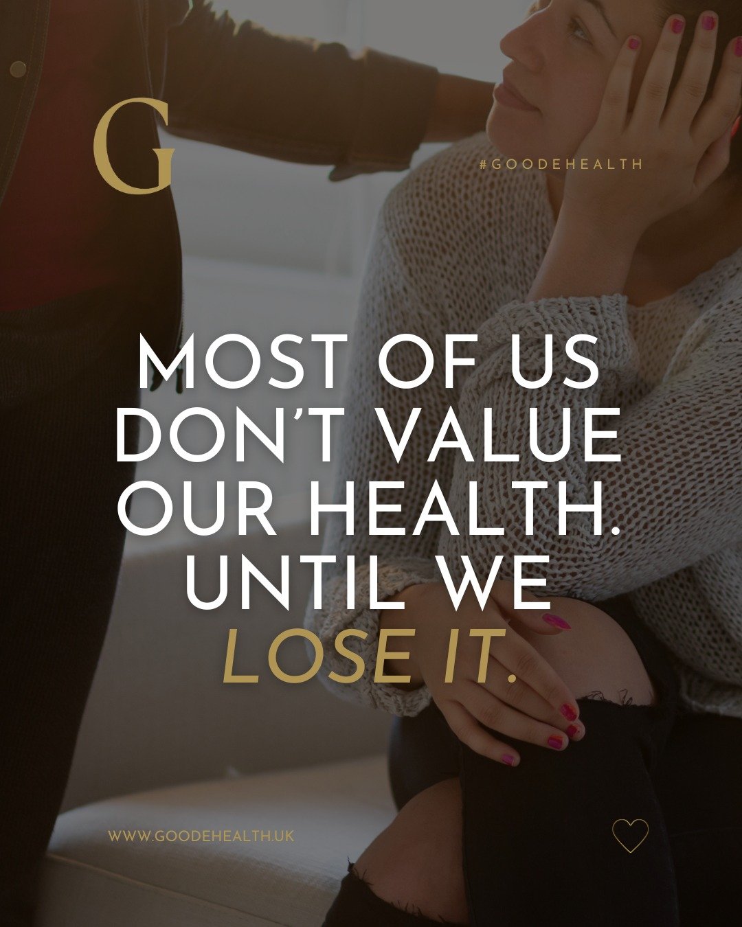 The Hard Truth 👇

That diagnosis.
That &ldquo;something&rsquo;s not right&rdquo; moment.
That sudden shift in energy or mood or pain that just won&rsquo;t go away.

It&rsquo;s often not until we get sick that we start to question everything:
🌿 What