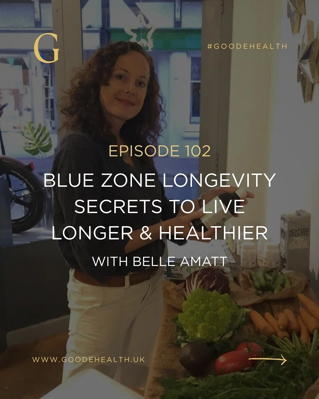 You&rsquo;ve probably heard the terms &ldquo;live longer&rdquo; and &ldquo;age well&rdquo;&hellip;👇
but have you ever asked what living better actually looks like?
⠀⠀⠀⠀⠀⠀⠀⠀⠀
In our latest episode of the The Goode Health Podcast I chat with longevity