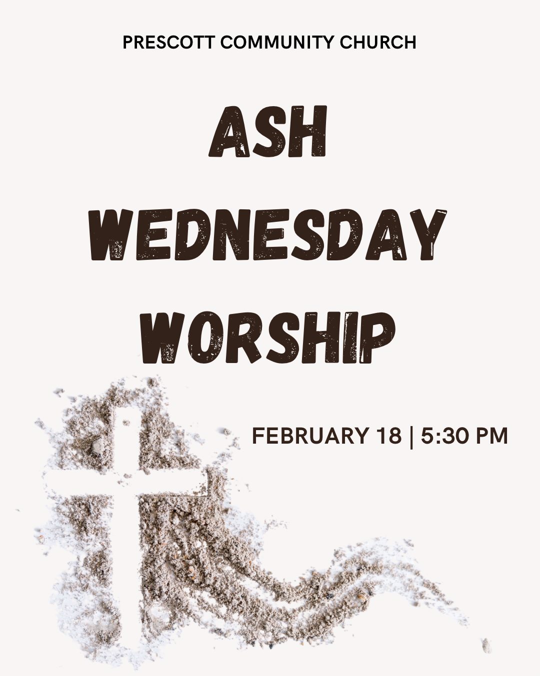 Ash Wednesday Service