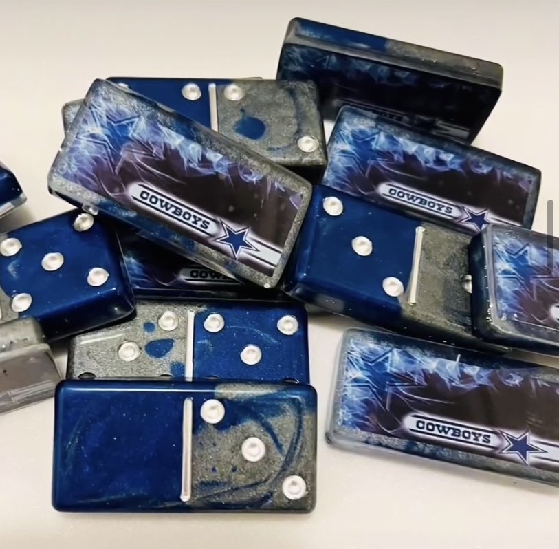 CUSTOM RESIN DOMINOES