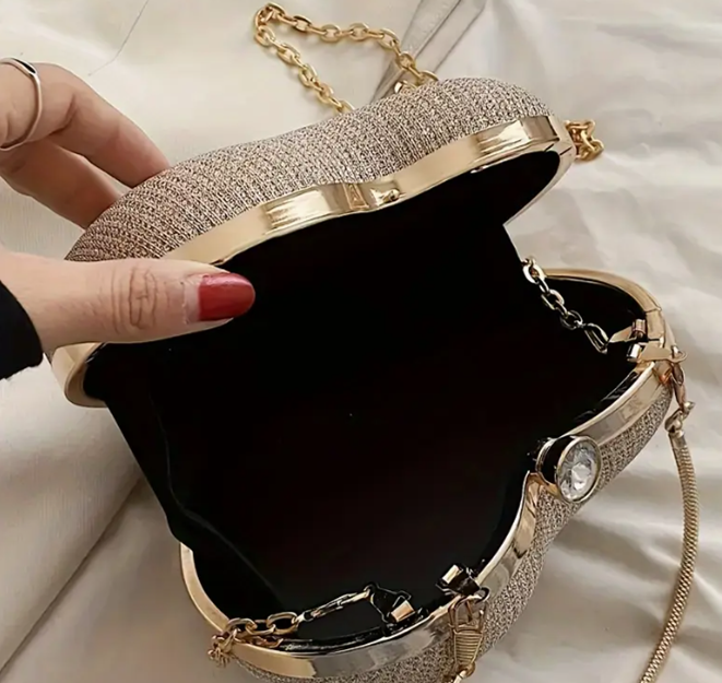 Gold Heart Evening Bag Inside.png