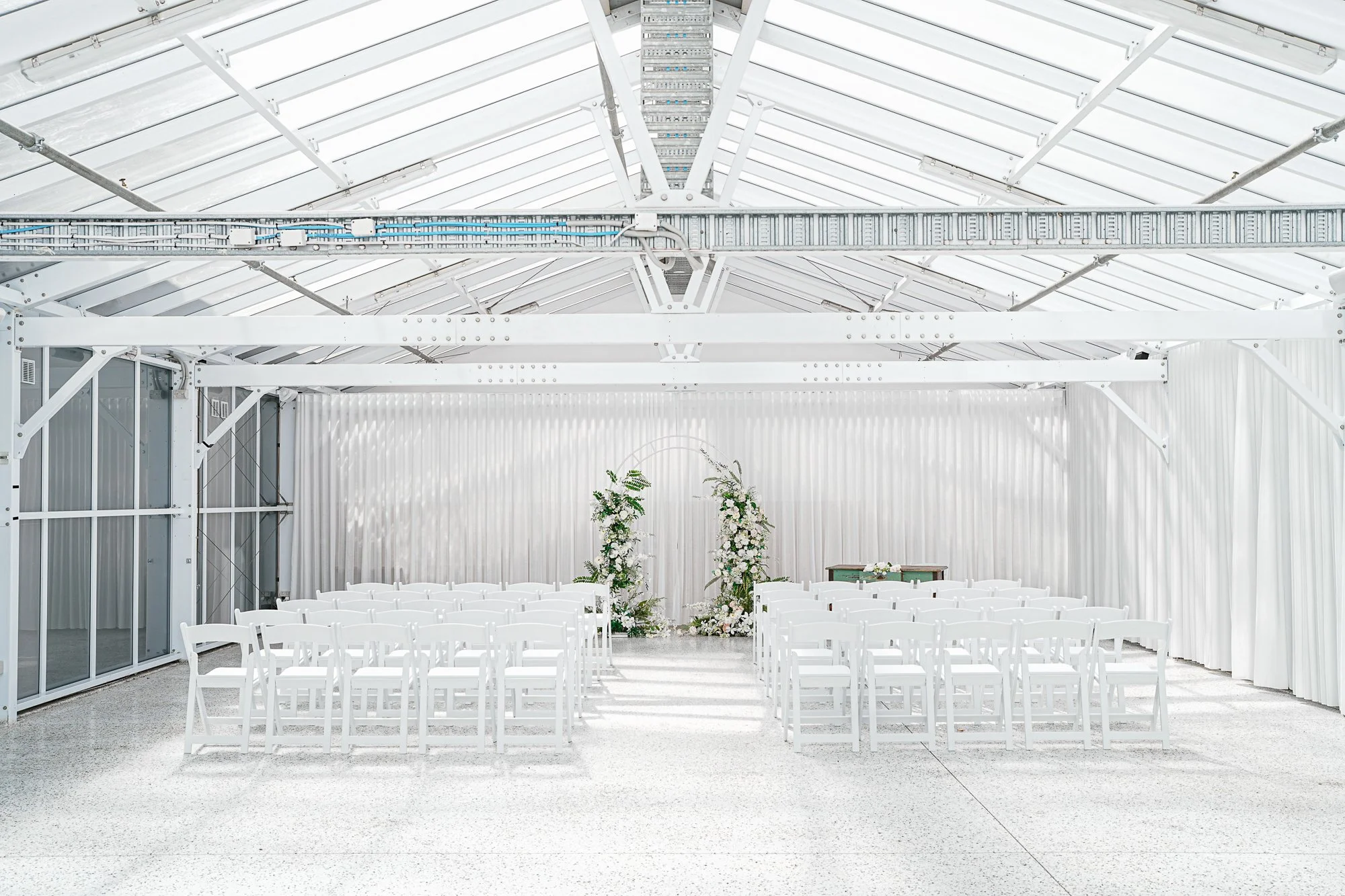 Melbourne Rooftop Event Venue Rombe Glasshouse - White Wedding-2.jpg