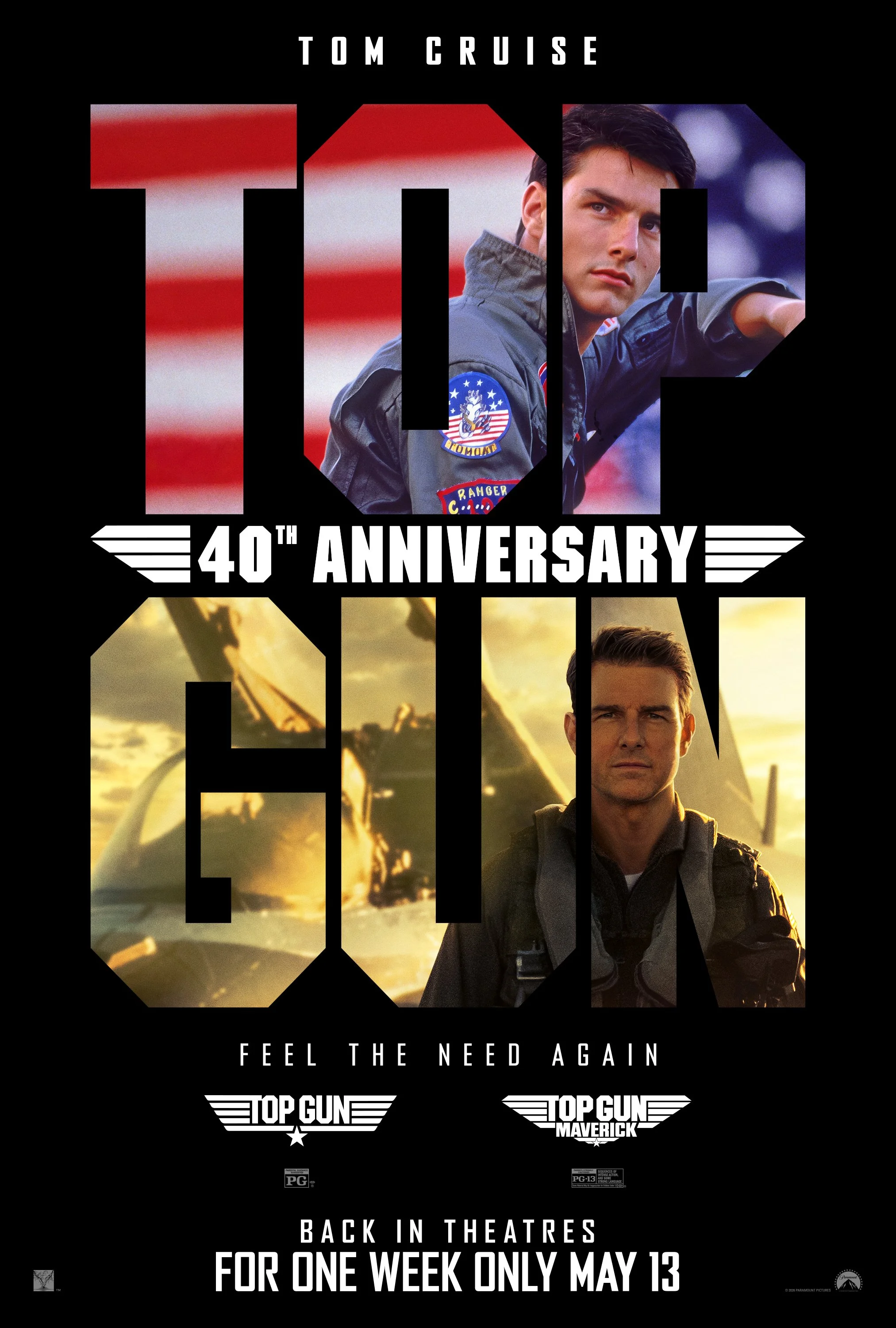 TOP GUN - 40TH ANNIVERSARY RE-RELEASE