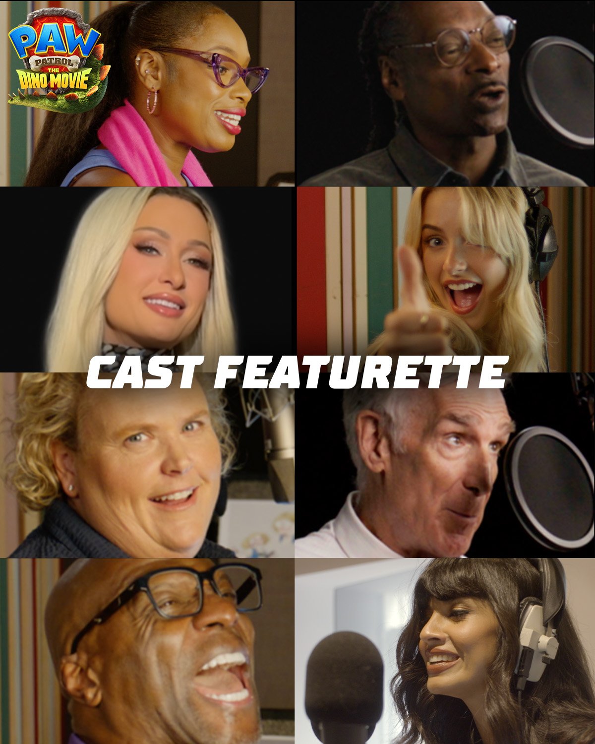PAW PATROL: THE DINO MOVIE | MEET THE STAR-STUDDED CAST IN NEW FEATURETTE!