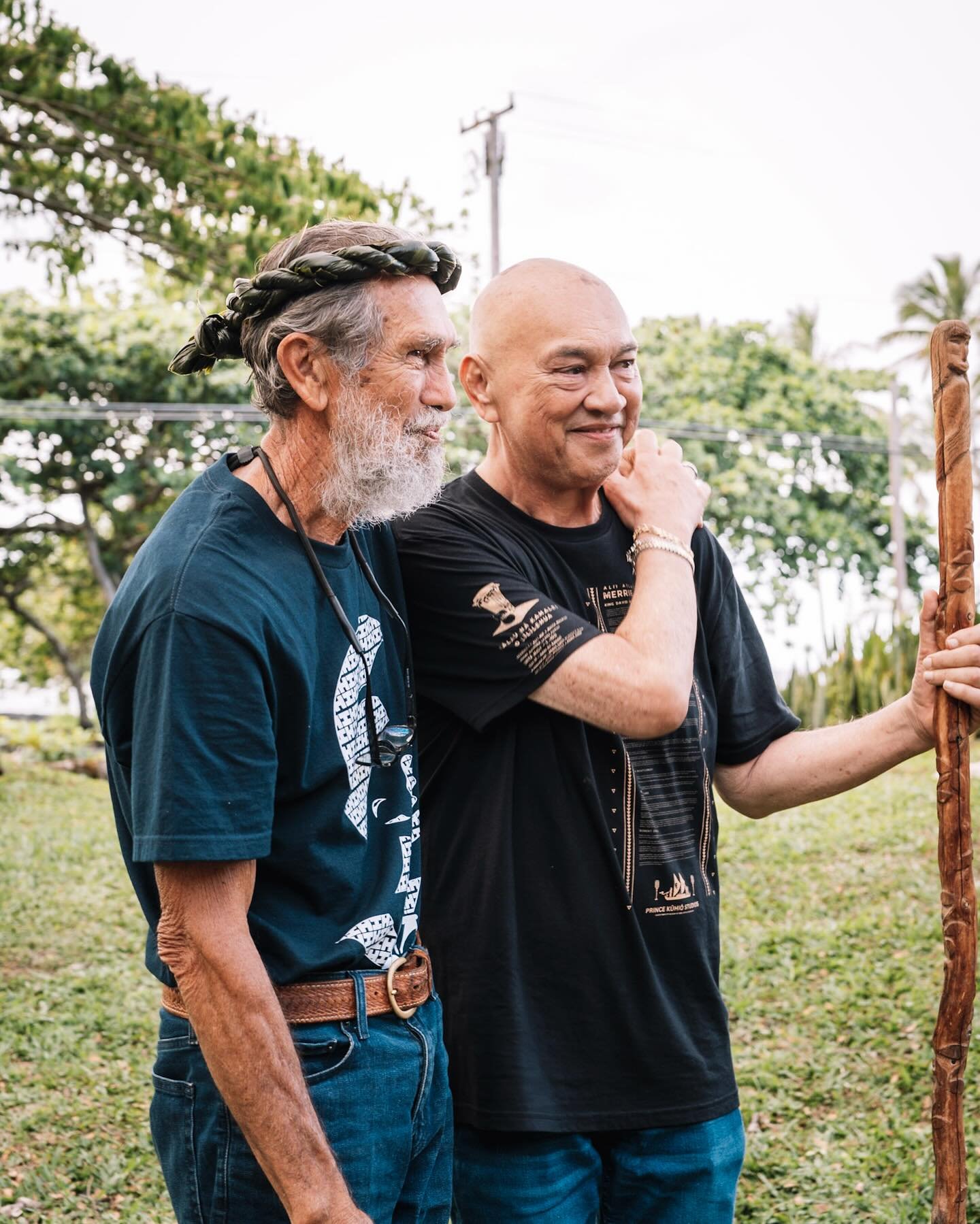 Protectors of our home. 

Mahalo to Uncle Walter Ritte who sat with our hālau today, sharing stories of his days on Kaho&rsquo;olawe and the Hawaiian renaissance. The fight and unification of our home and people continue. 

E ola &lsquo;o Kaho&rsquo;