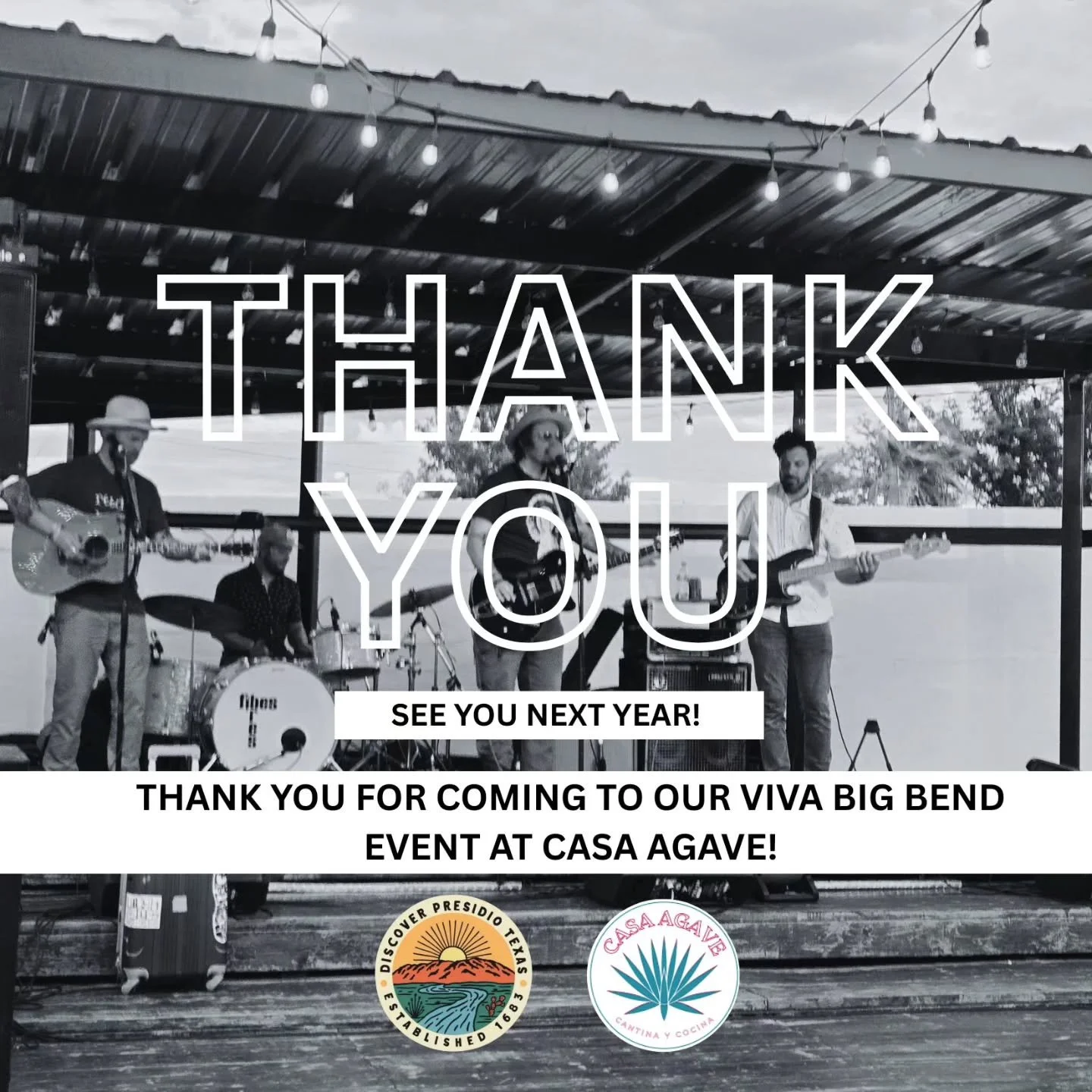 Thank you for all for a successful Viva Big Bend weekend!! A good time was had, and we hope to see you all next year! @the_squeezeboxman_
@pecanstreetpreachers @vivabigbend @casaagavepresidio