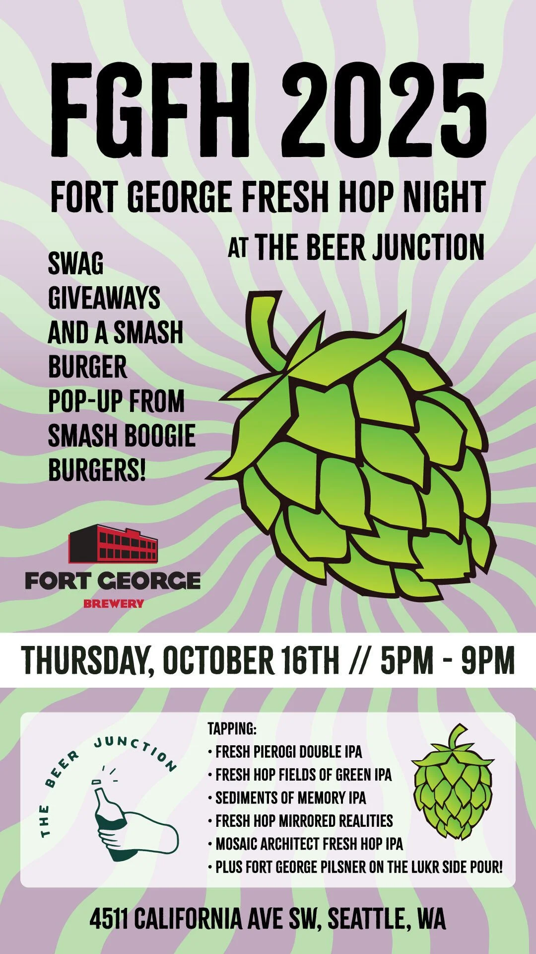 Fort George Fresh Hop Night!