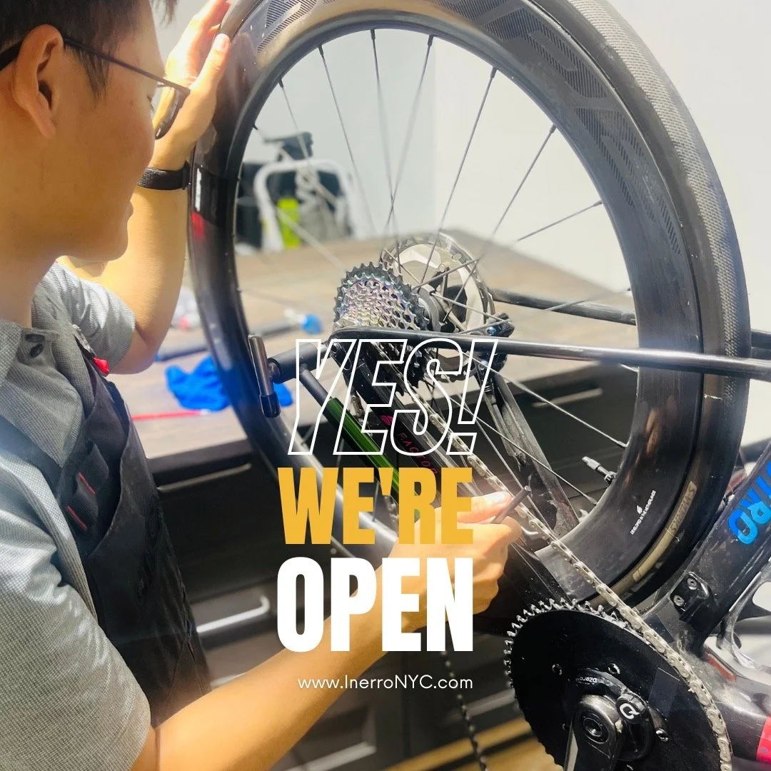 We are thrilled to announce the opening of Inerro here in Times Square. With a combined cycling experience of 30 years, our hand picked team of professionals are excited to take your cycling to the next level. 

Inerro is the intersection of premium 