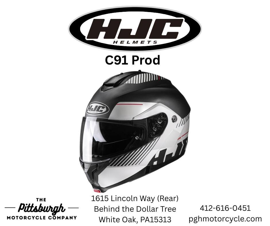 Conquer the streets in comfort and style with the HJC C91 Prod Helmet! 🏍️💨
Whether you&rsquo;re commuting or exploring the open road, the C91 offers the perfect combination of performance, comfort, and safety.

🛡️ Advanced Polycarbonate Composite 