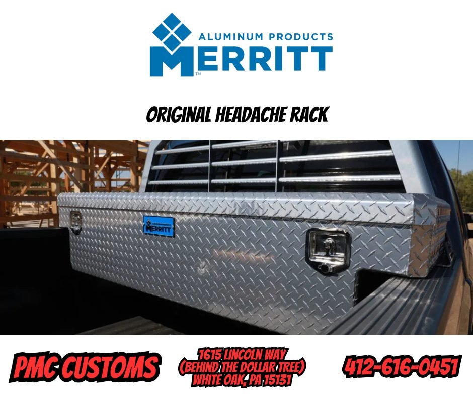 🛻 Built to Work. Designed to Last. 🔩
The Merritt Light Truck Aluminum Headache Rack brings over 68 years of proven performance to your mid or full-size pickup &mdash; combining protection, function, and style in one premium package.

🔹 Commercial-