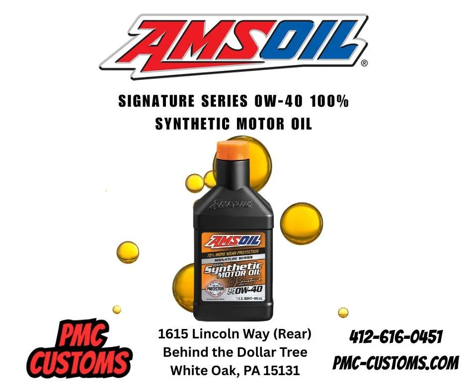 🔥 Push Your Engine Beyond the Limits. 🔥
The AMSOIL Signature Series 0W-40 100% Synthetic Motor Oil isn&rsquo;t just oil&mdash;it&rsquo;s engineered for enthusiasts who demand maximum protection and peak performance. Precision-formulated with cuttin