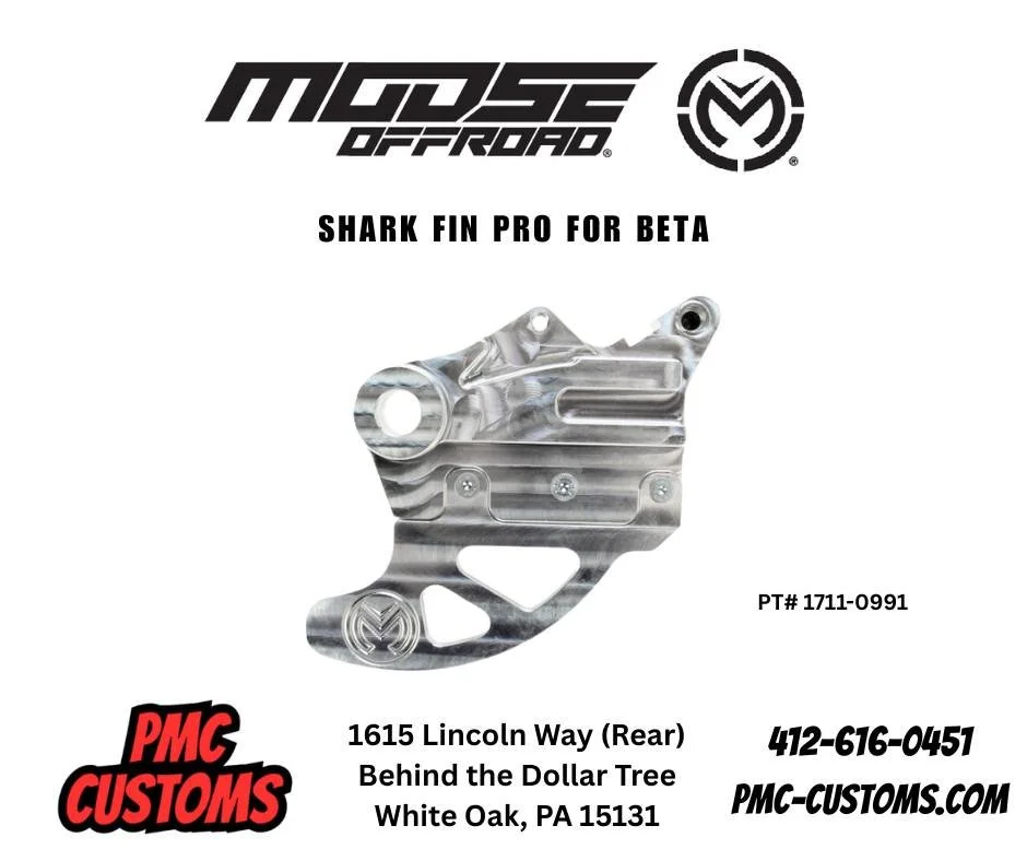 Meet the burliest rear disc guard on the market &ndash; the Moose Offroad SHARK FIN PRO BETA!
Engineered to take on rocks, roots, and the gnarliest terrain, this guard doesn&rsquo;t just protect your rotor&mdash;it shields your caliper too. Built tou