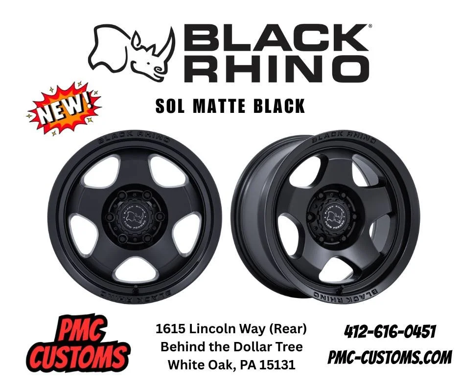 💥 Meet the Black Rhino BR031 Sol 💥
The Sol keeps things bold and functional with a clean 5-spoke design, single-plane concave lip, and bent spoke profile that&rsquo;s built for dirt. Whether you&rsquo;re crawling technical lines, hammering fire roa