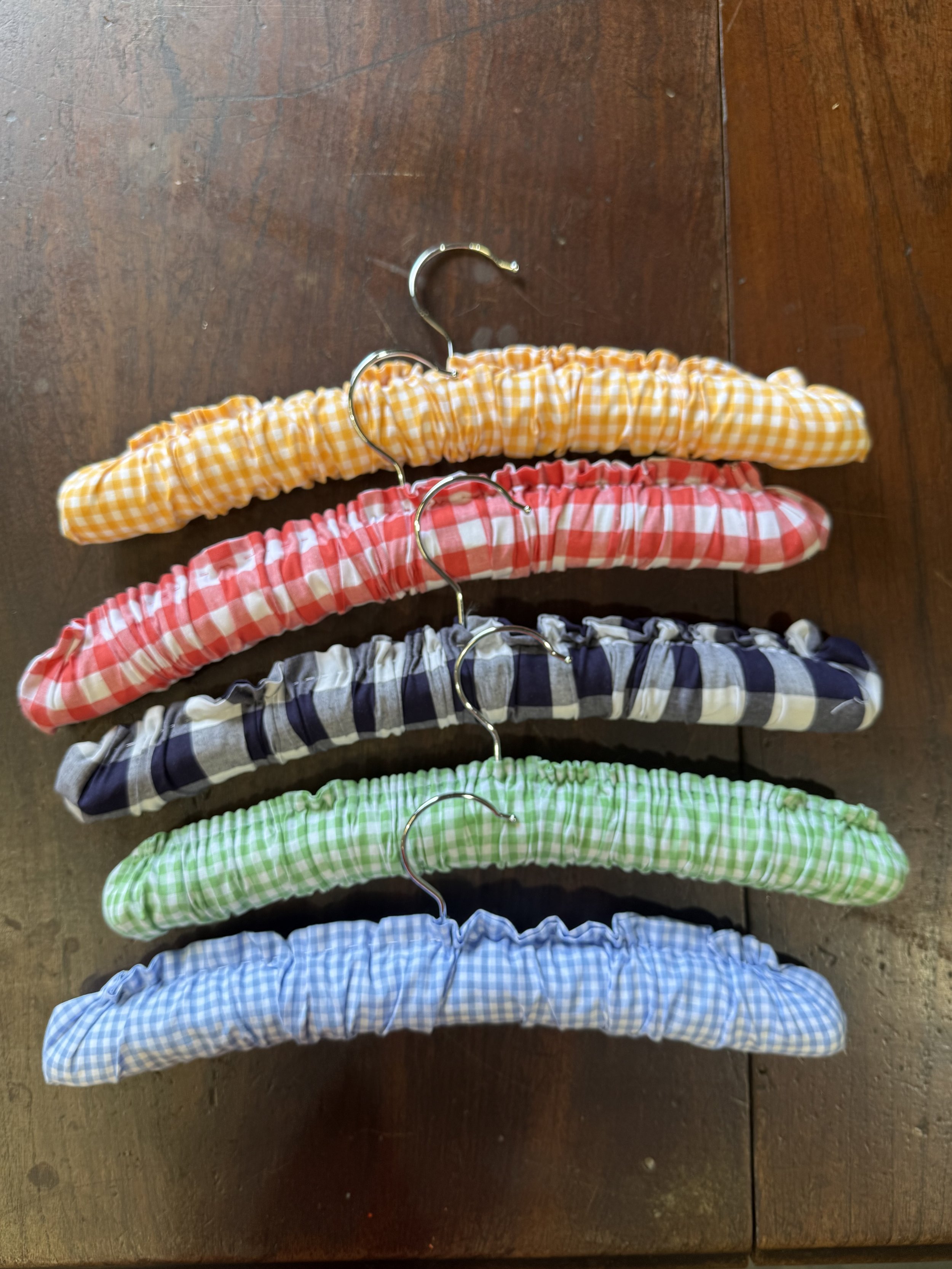 Handmade Covered Coat Hanger $25