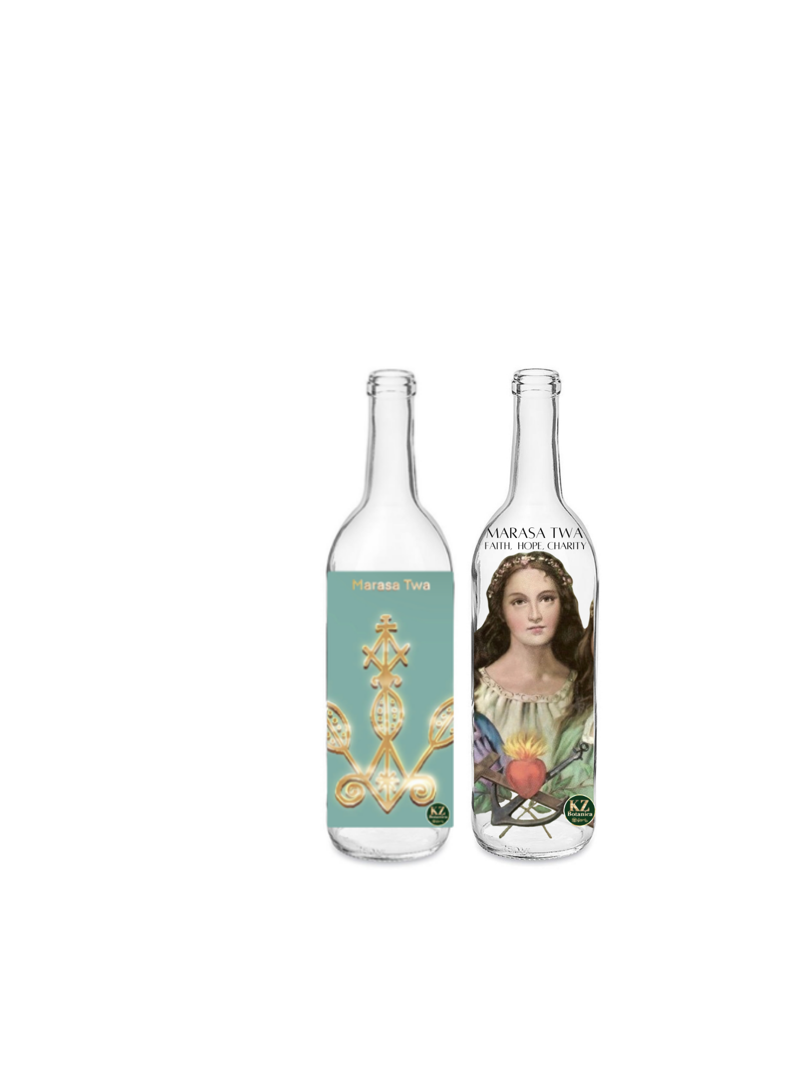 Marasa Twa Bottle Set (Style 2)