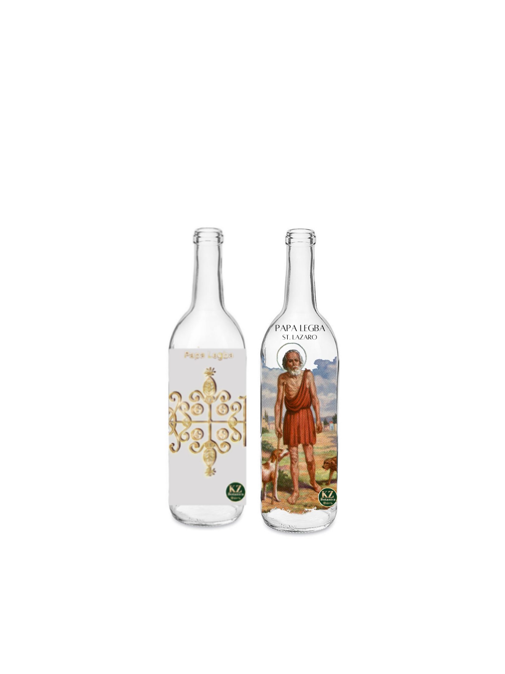 Papa Legba Bottle Set