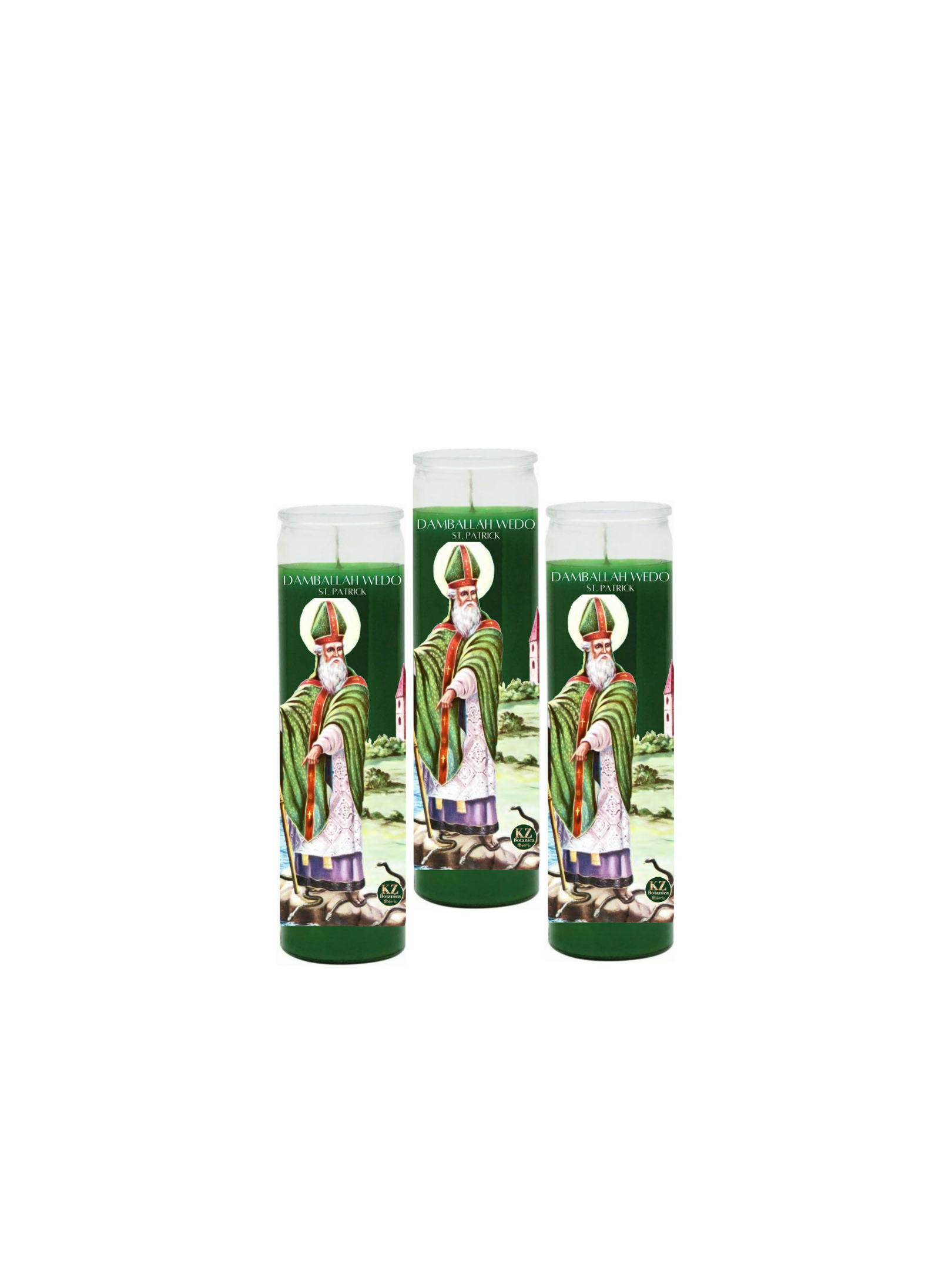 21 Days-Damballa Wedo/ St. Patrick Candle