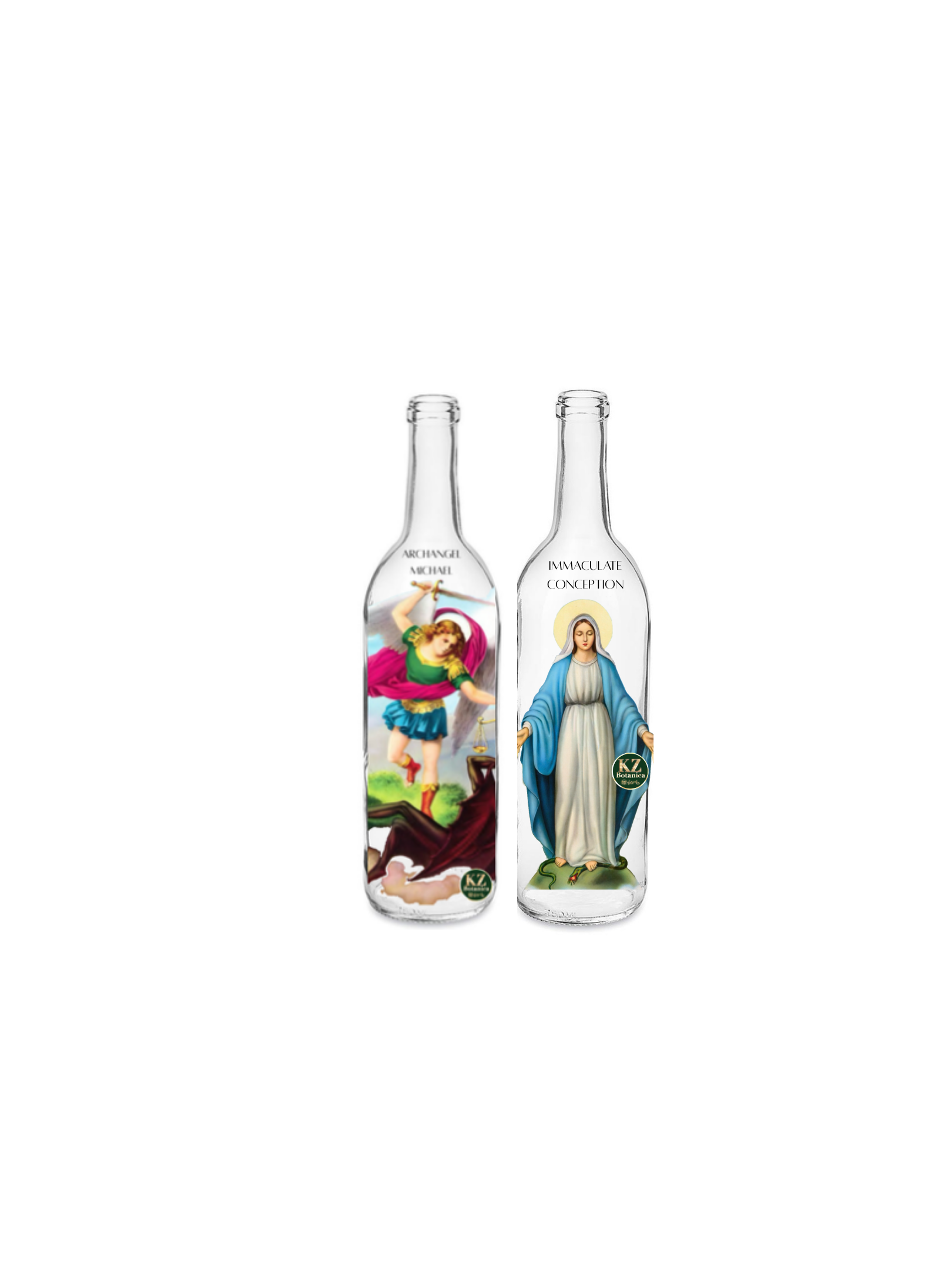 Archangel Michael X Immaculate Conception Bottle Set