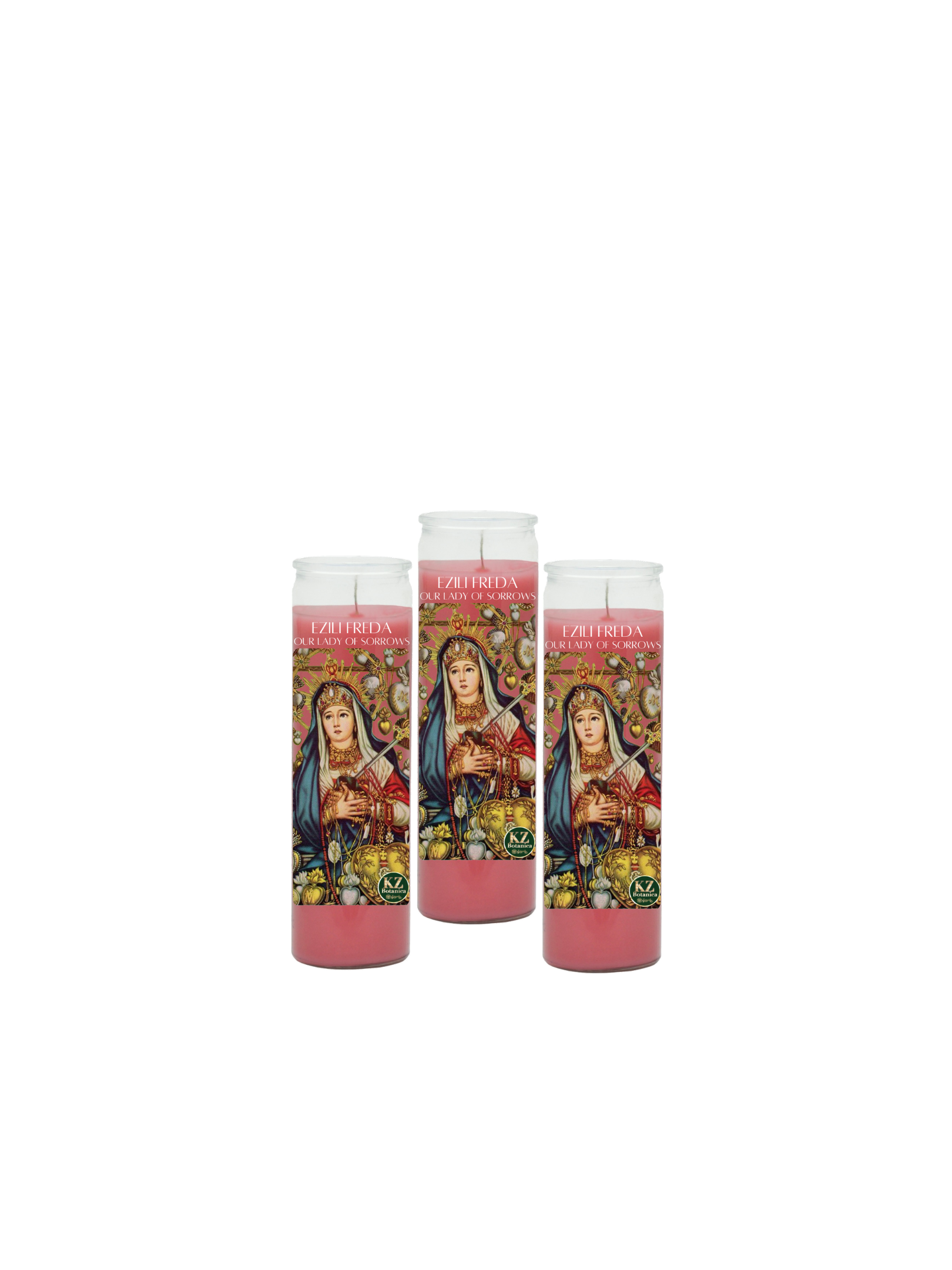 21 Days-Ezili Freda/Our Lady of Sorrows Candle