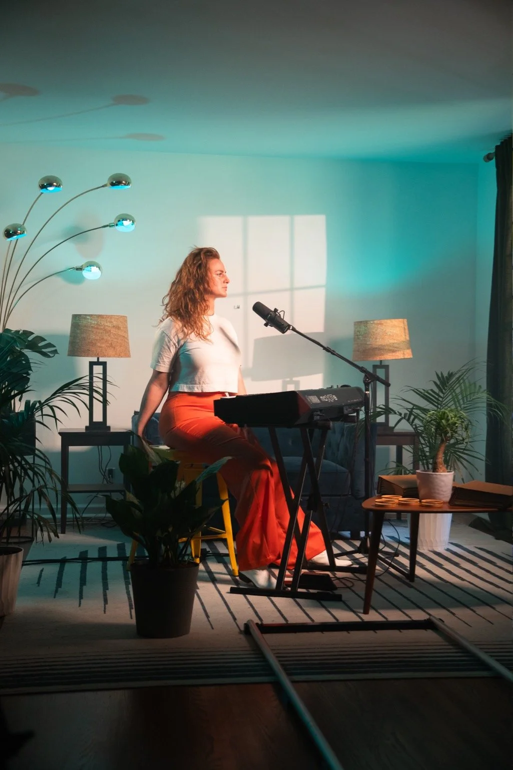 Brittany Danielle in Nashville behind the scenes