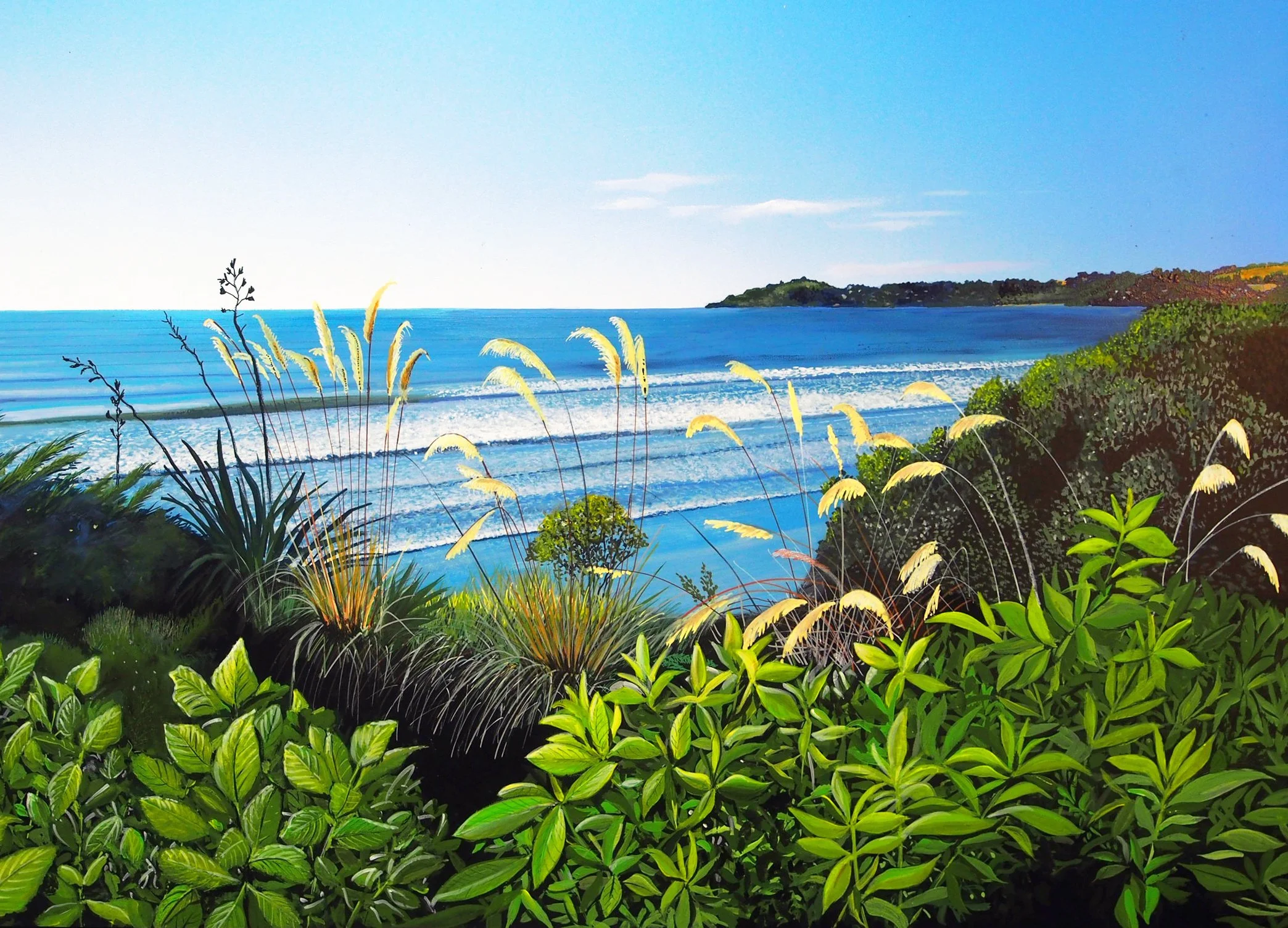 painting view from moeraki boulders cafe.completed.jpg