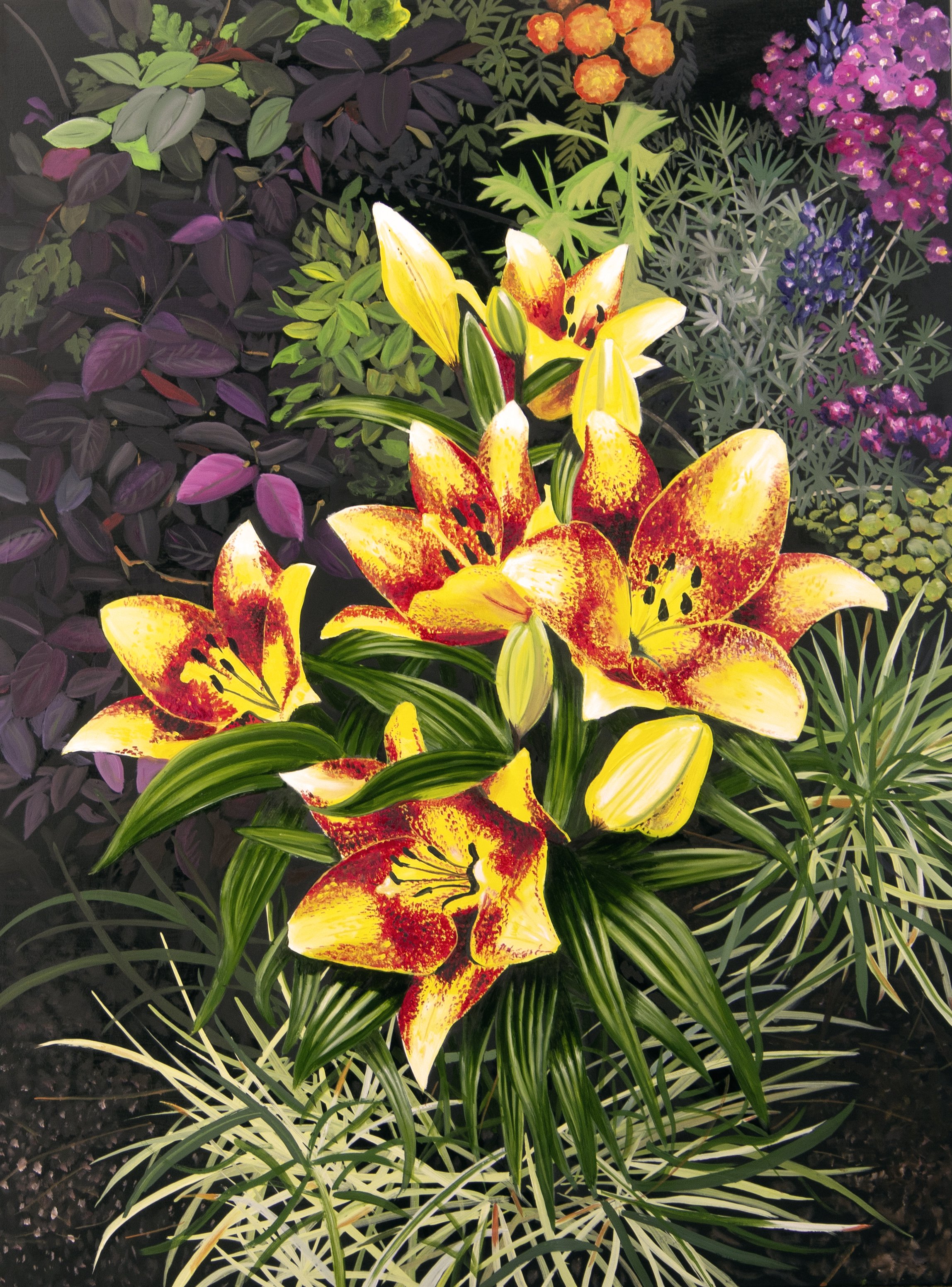 painting yellow lilies 4.jpg