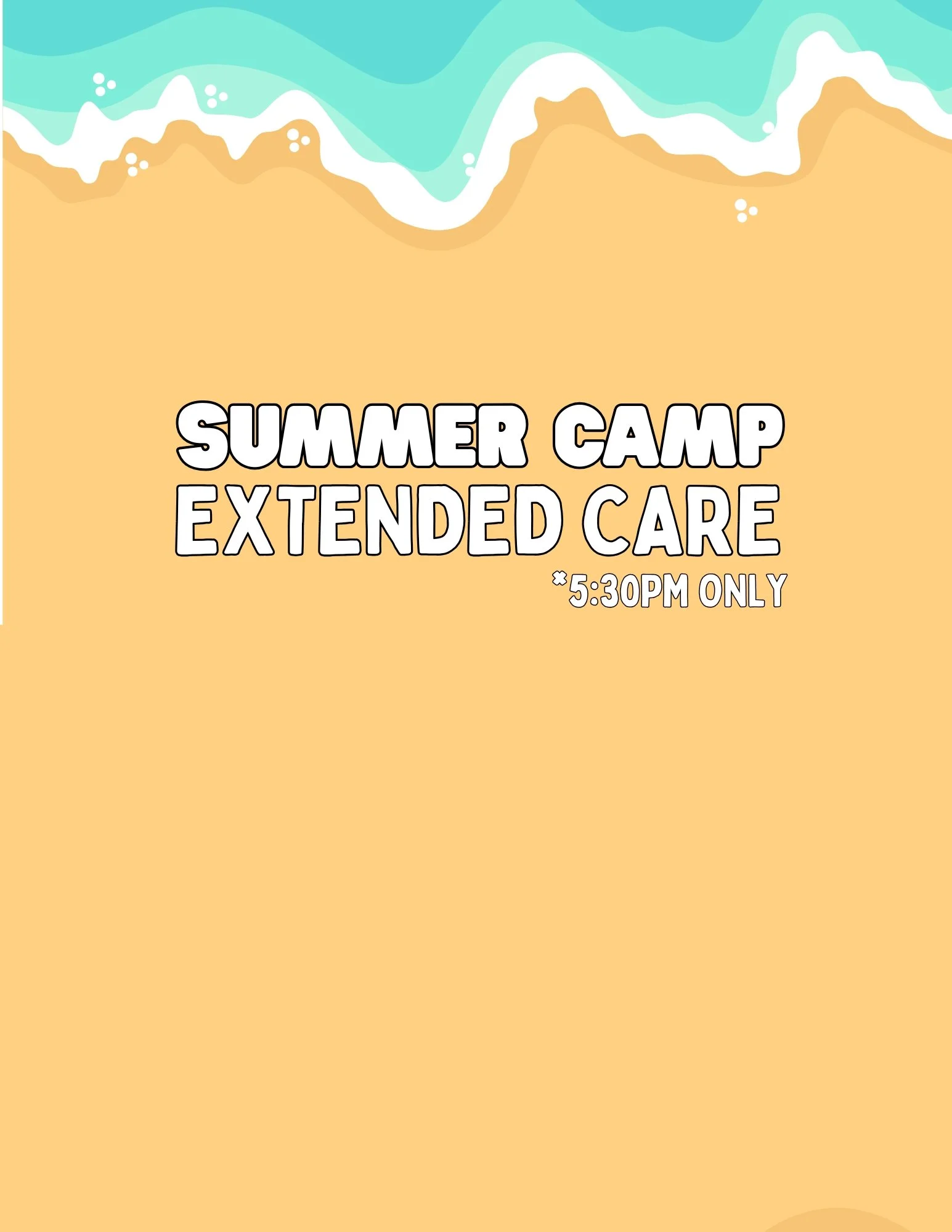 Camp Pop - PM Extended Care
