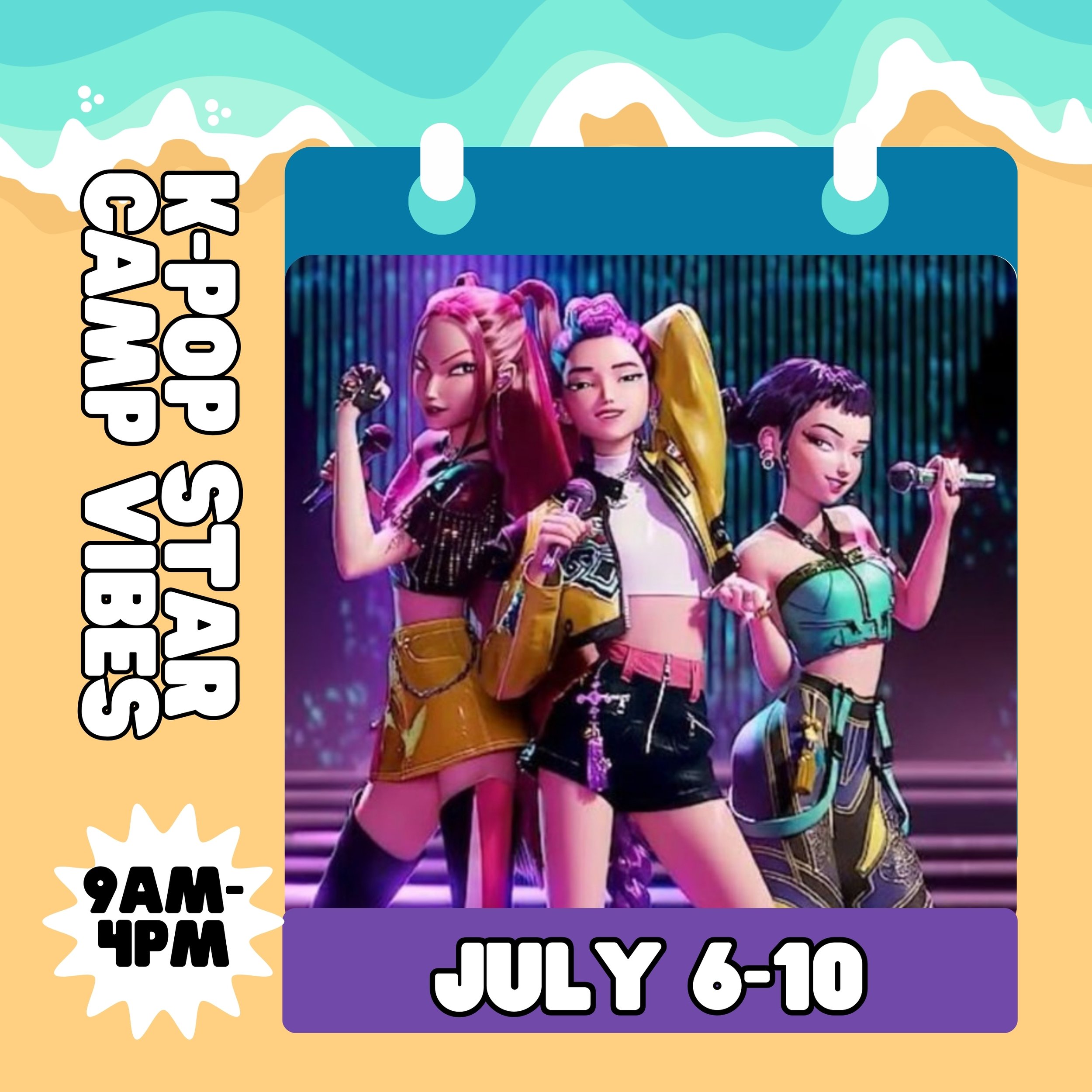 Camp Pop - Kpop Star Camp Vibes (July 6-10)