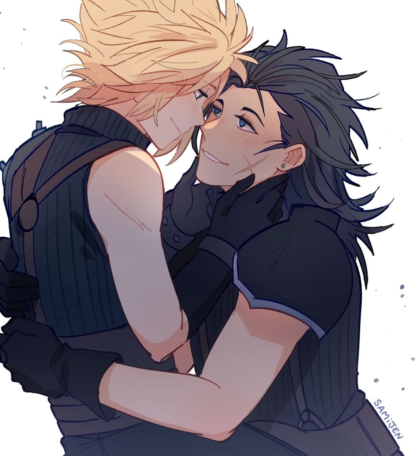 GOODBYE IM GONNA GO PLAY FF7REBIRTH AND DO NOTHING ELSE o7

Art made by me using #clipstudiopaint 

 #zakkura #cloudstrife #zackfair